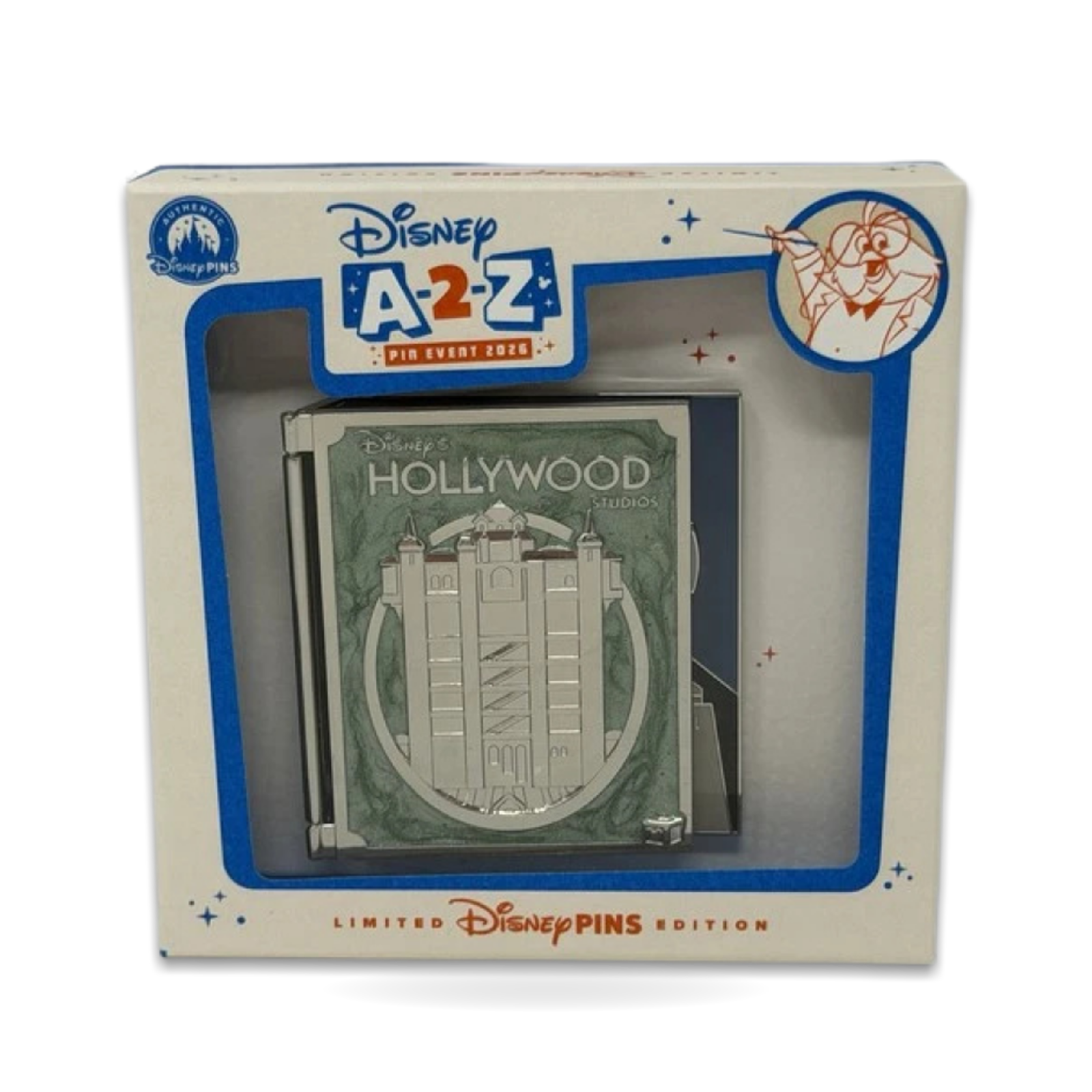 A-2-z Event Hollywood Studios Story Book Millennium Falcon Limited Edition 550 Trading Pin