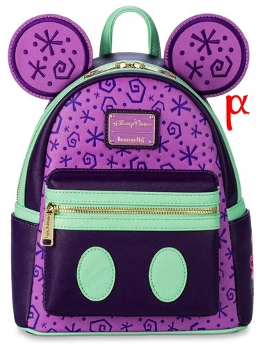 Loungefly Mickey Mouse Mad Tea Party Mini Backpack