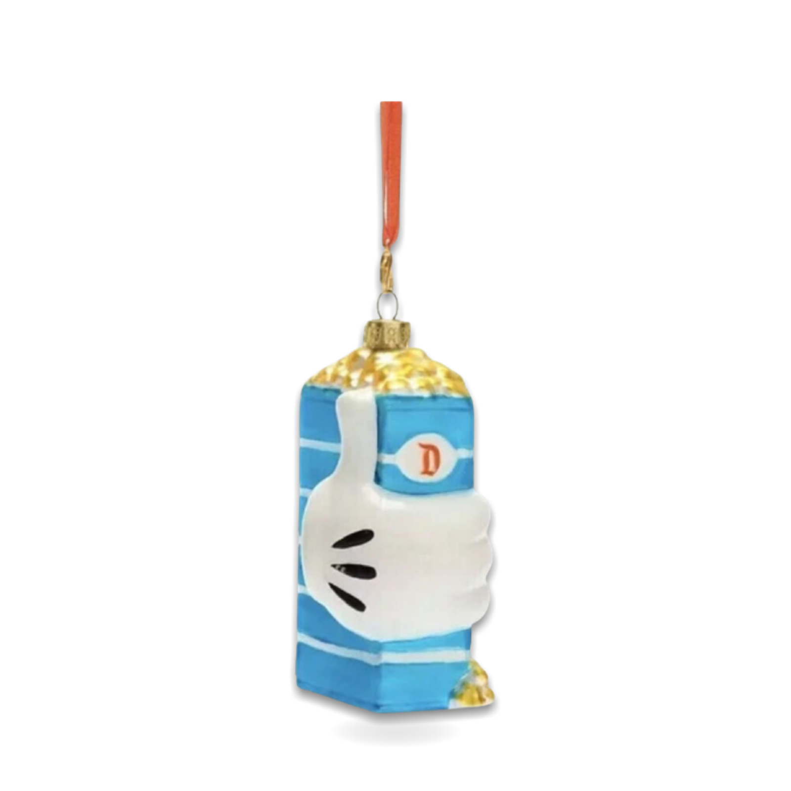 Mickey Popcorn Box Snack Glass Sketchbook Seasonal Ornament