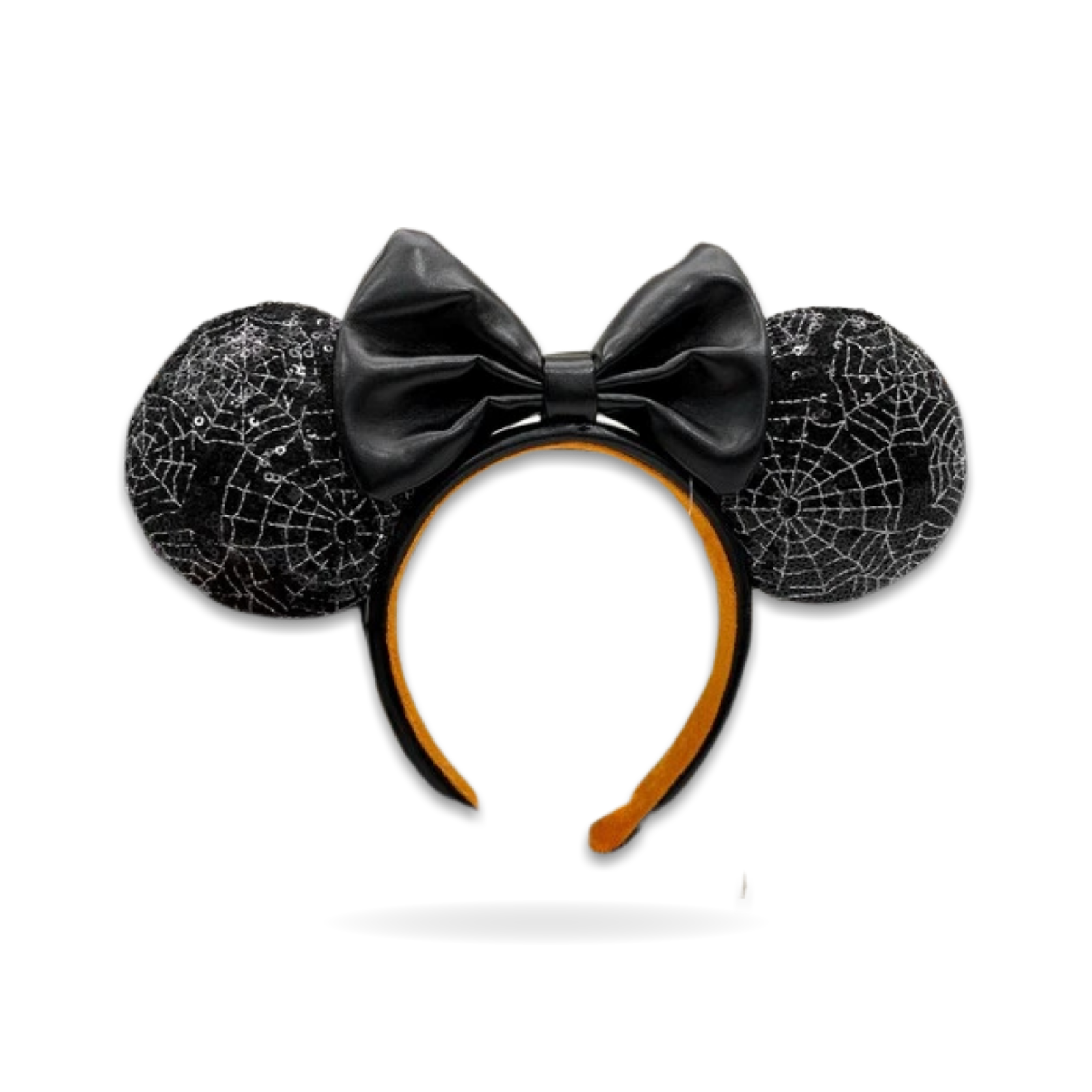 Halloween Spider Sequin Minnie Mouse Mickey Ear Headwear