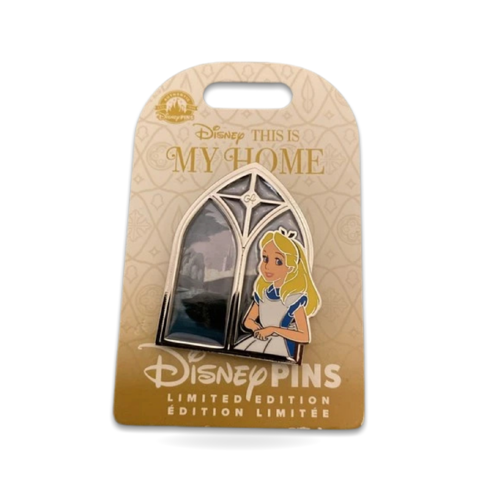 B4 2500 This Alice in Wonderland Trading Pin