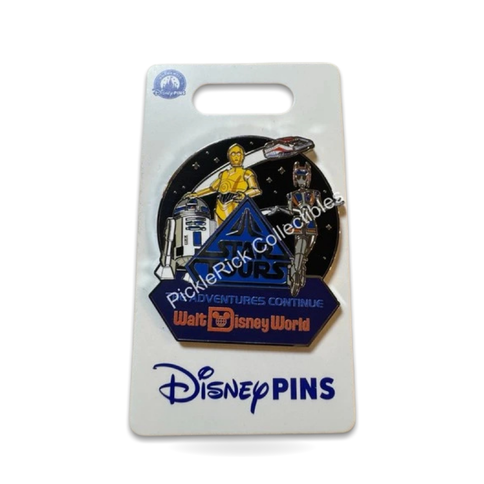 Star Wars Tours the Adventure Continues Trading Pin