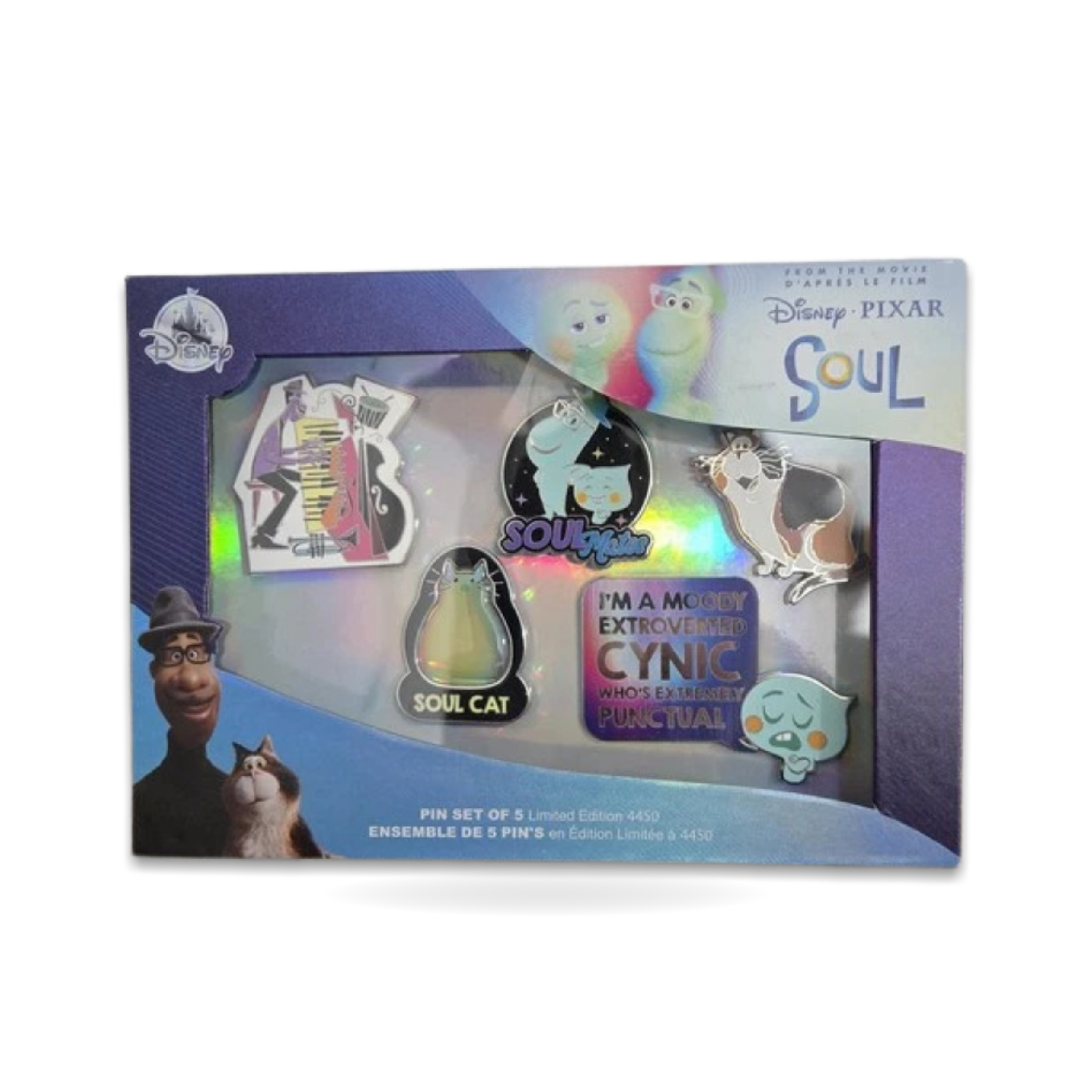 Pixar Soul Characters Limited Edition 5 Set Trading Pin