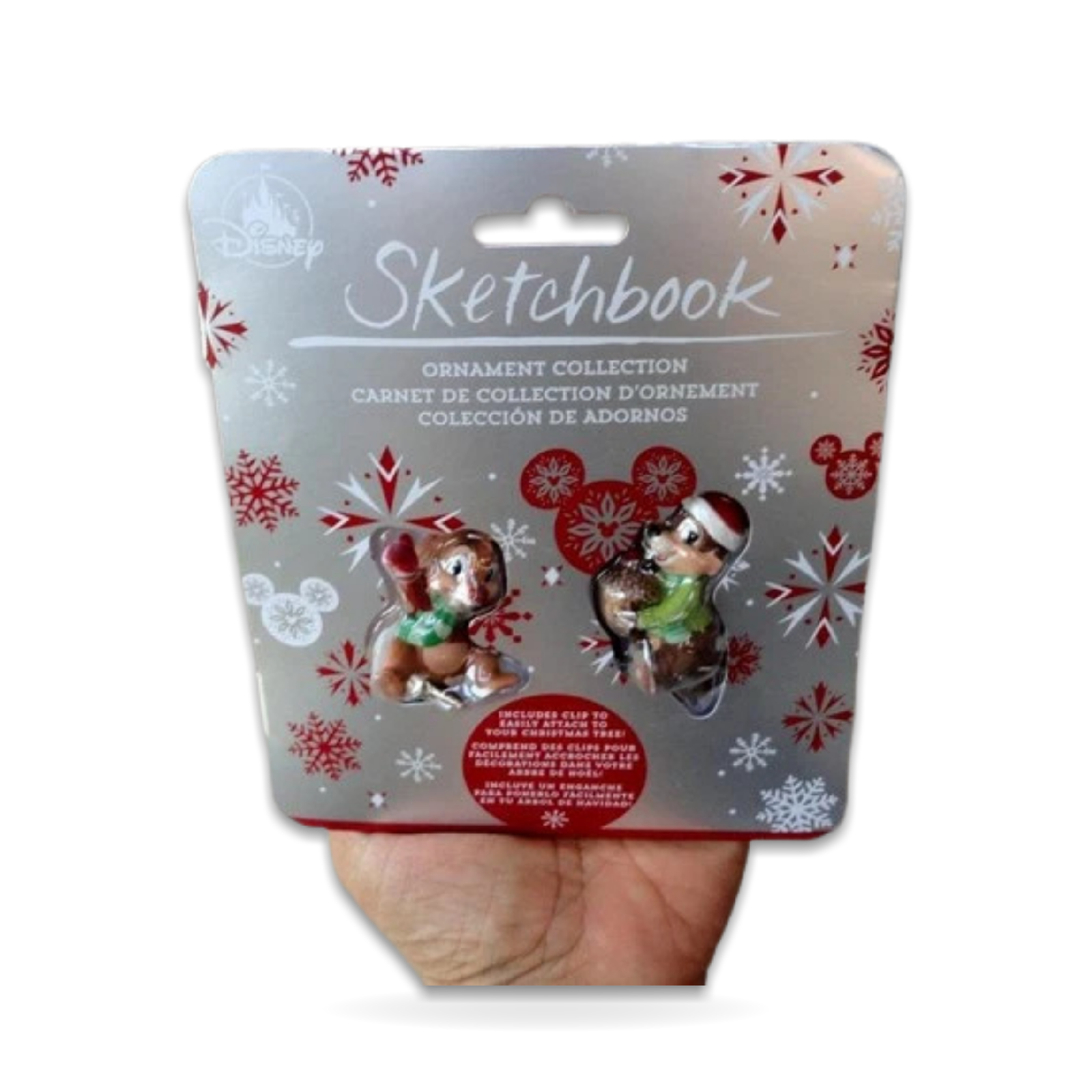 ‘n Dale Christmas Ornaments ~2021-2022 Sketchbook Chip