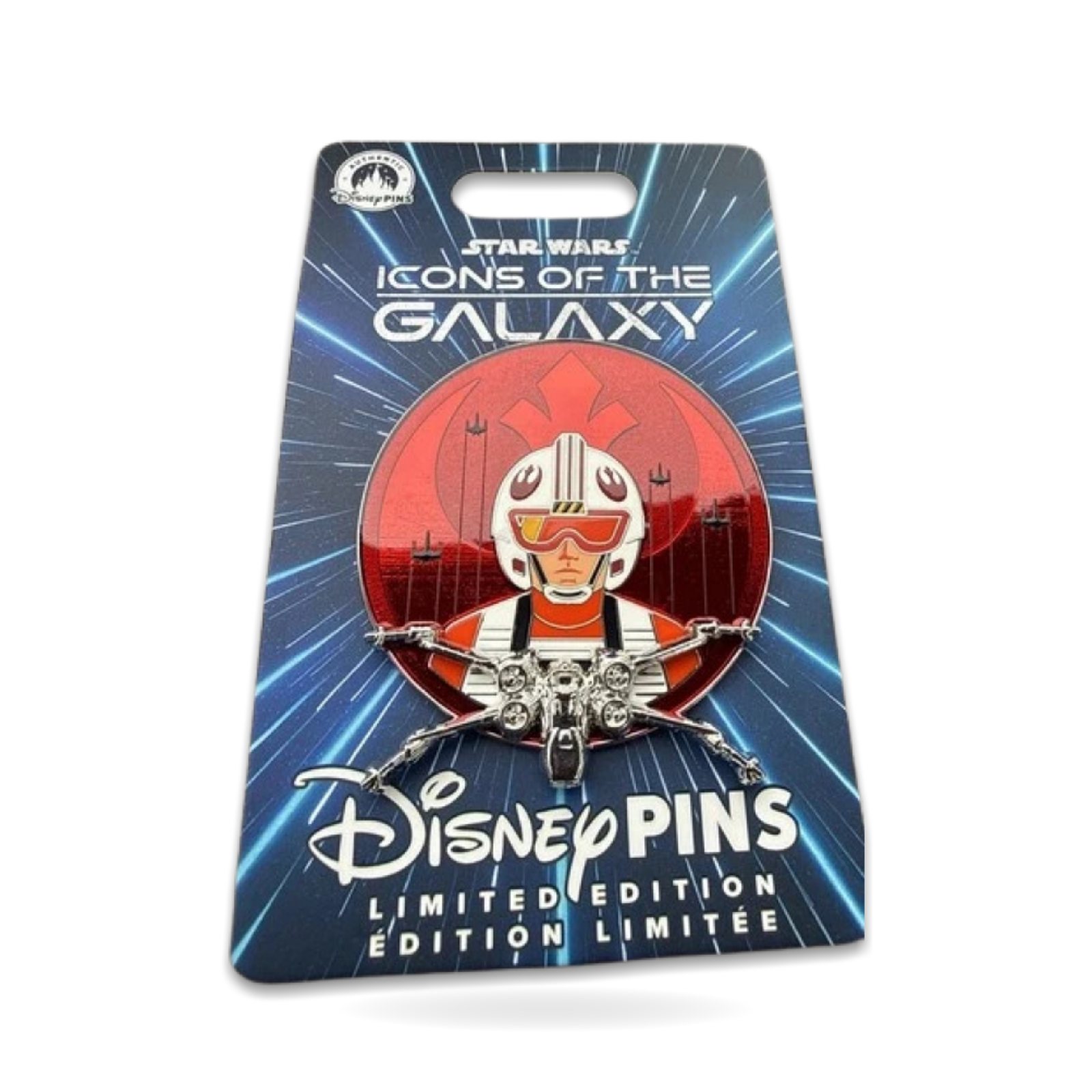 Star Wars Icons Rebel Pilot Wing Trading Pin