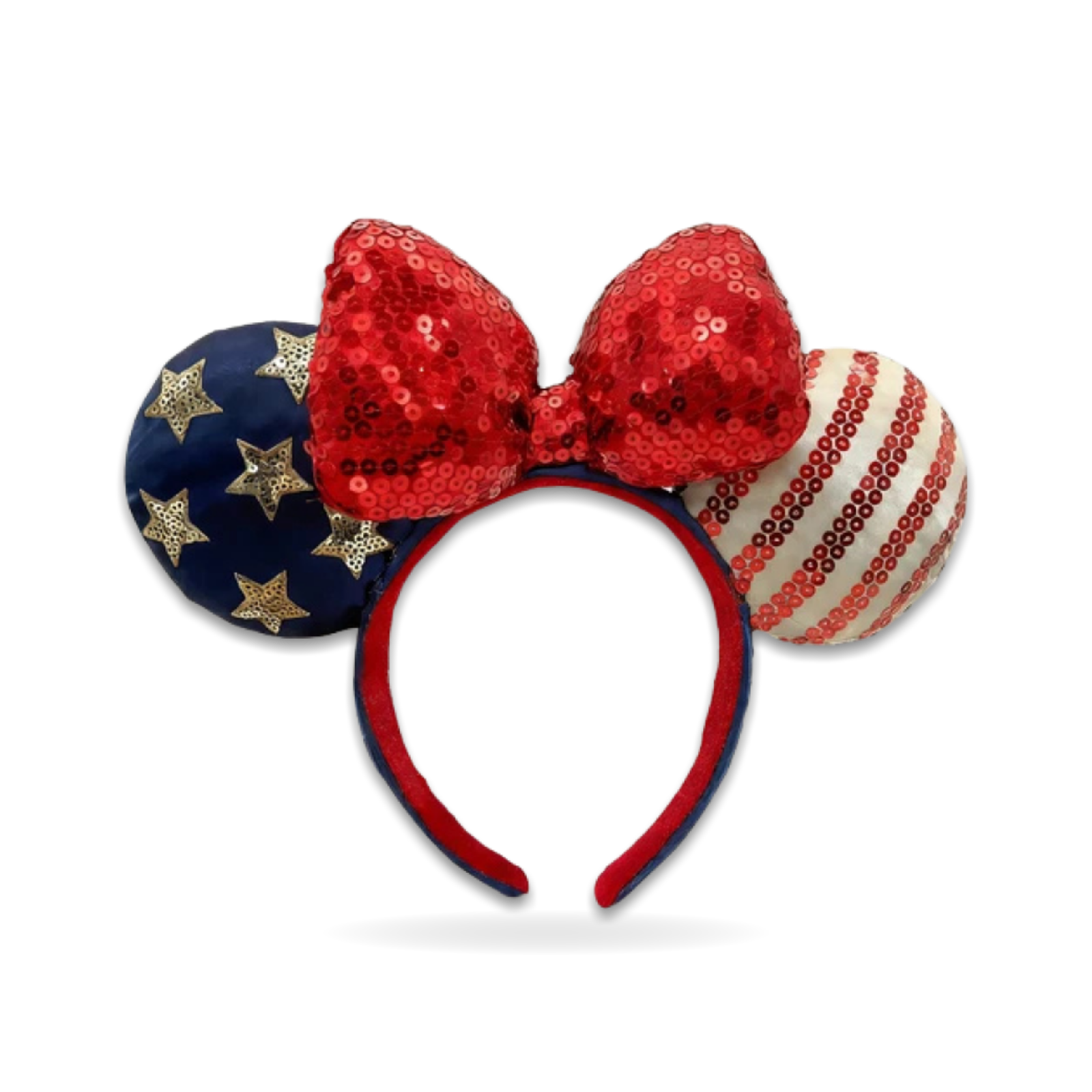 American Flag Minnie Ears 4th July Hairband Ear Headwear
