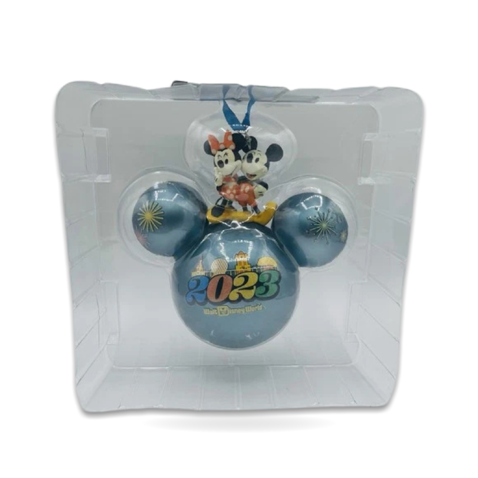 Mickey And Minnie 3D Annual Christmas Seasonal Ornament