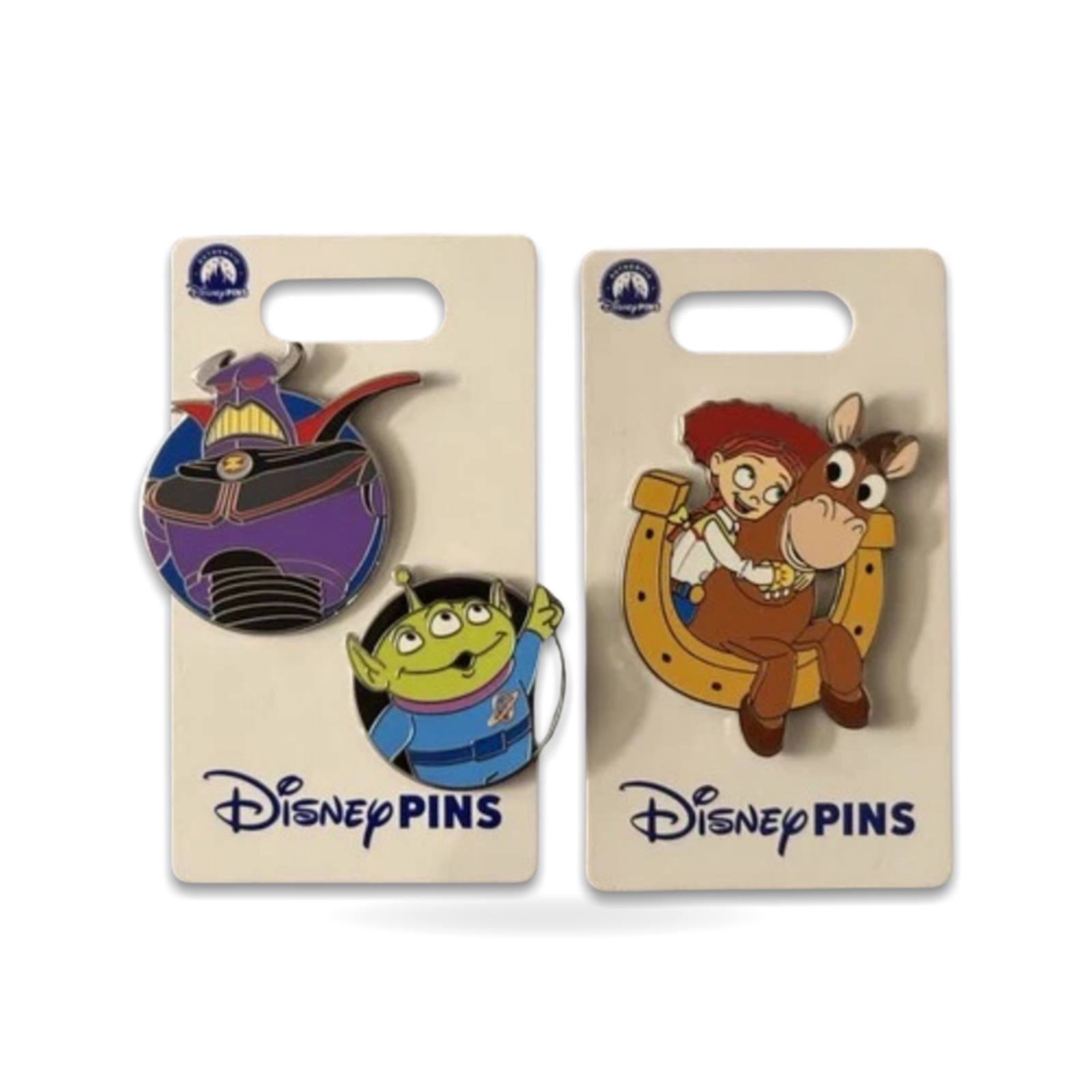 Toy Story Jessie Bullseye Emperor Zurg/Alien Set Of 2 Trading Pin