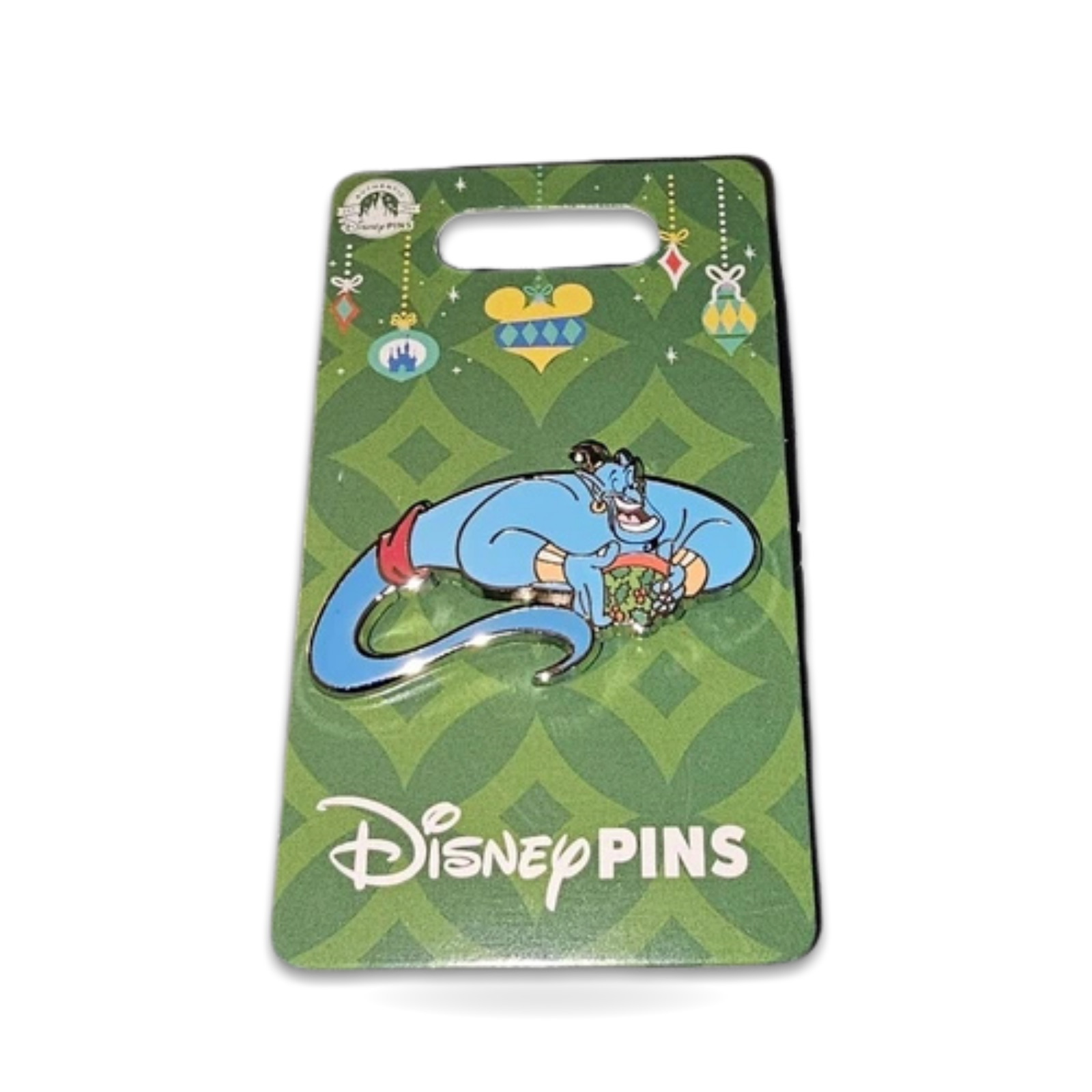 Genie Holding Holly Holiday Christmas S4 Trading Pin