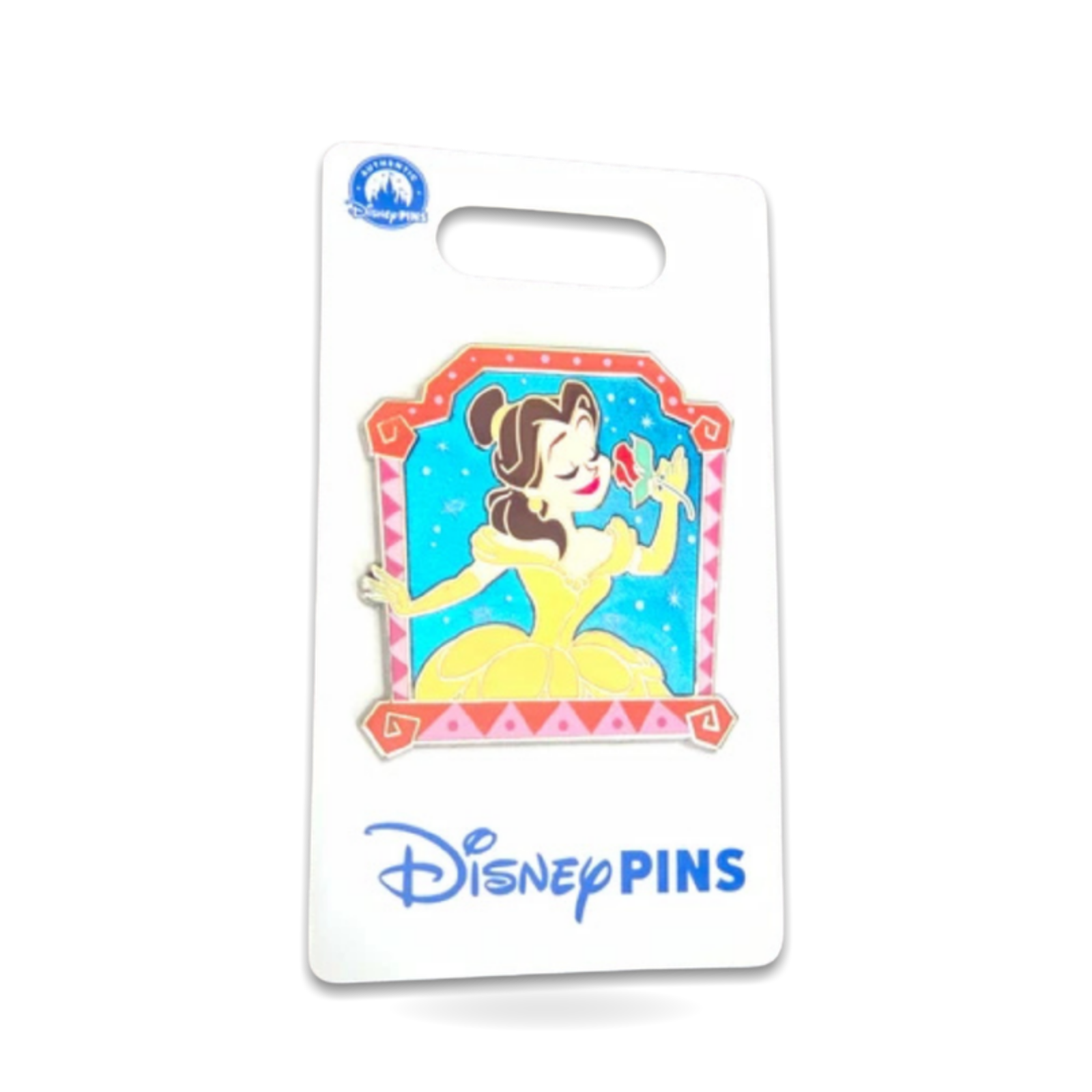 Beauty the Beast Belle Yellow Dress Frame Open Edition Trading Pin