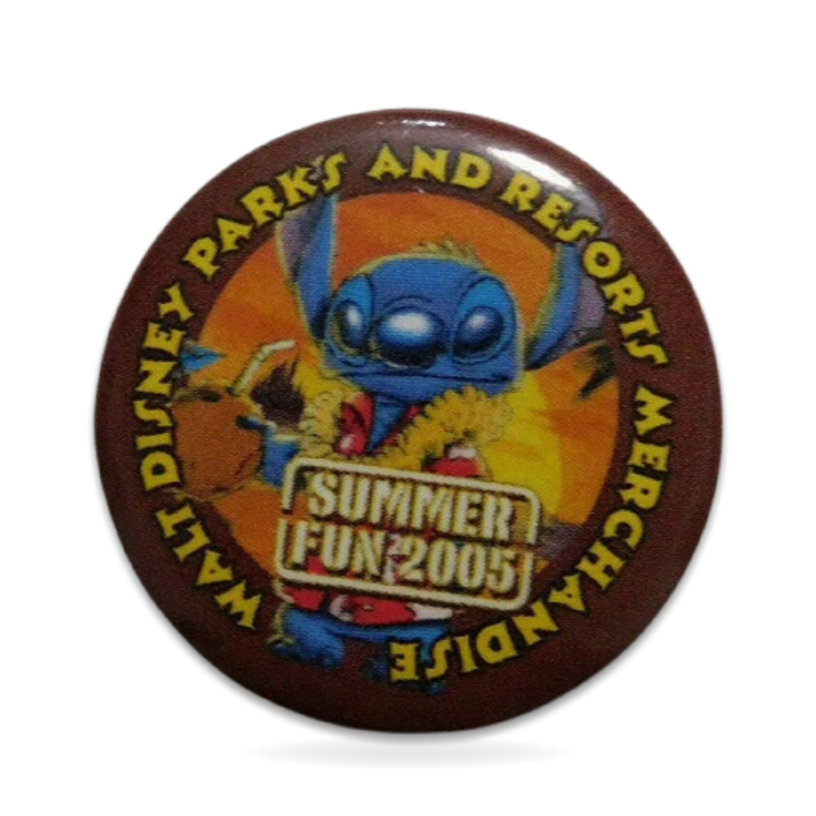 Merchandise Stitch Cast Member Manager Button 2005