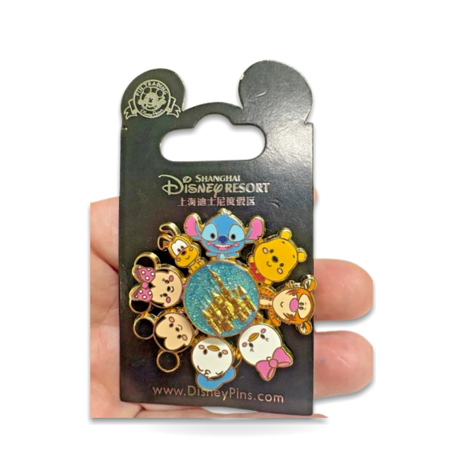 Shanghai Disneyland Grand Mickey Friends Spinner Trading Pin