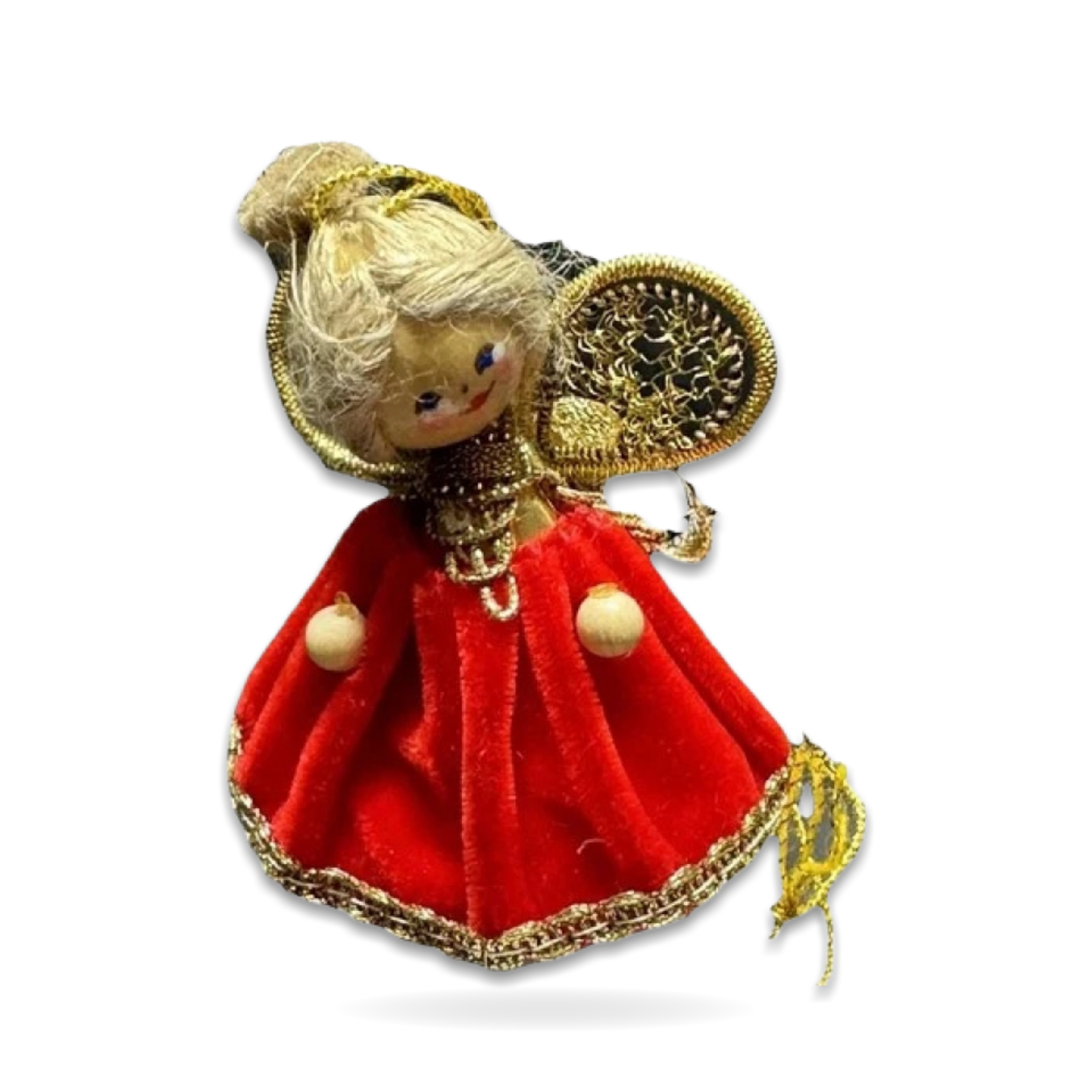 Angel Christmas Hand Made Original Seasonal Ornament