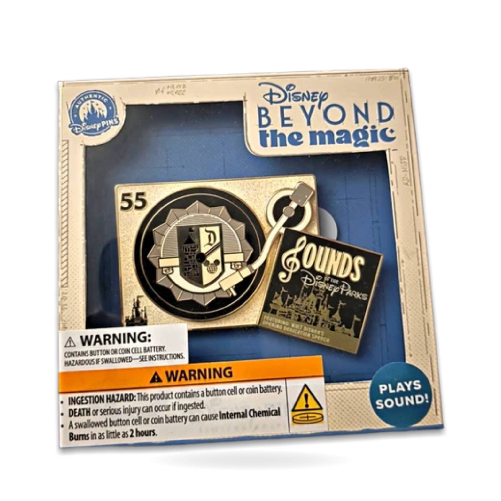 Limited Edition Plays Magic Sounds of Trading Pin