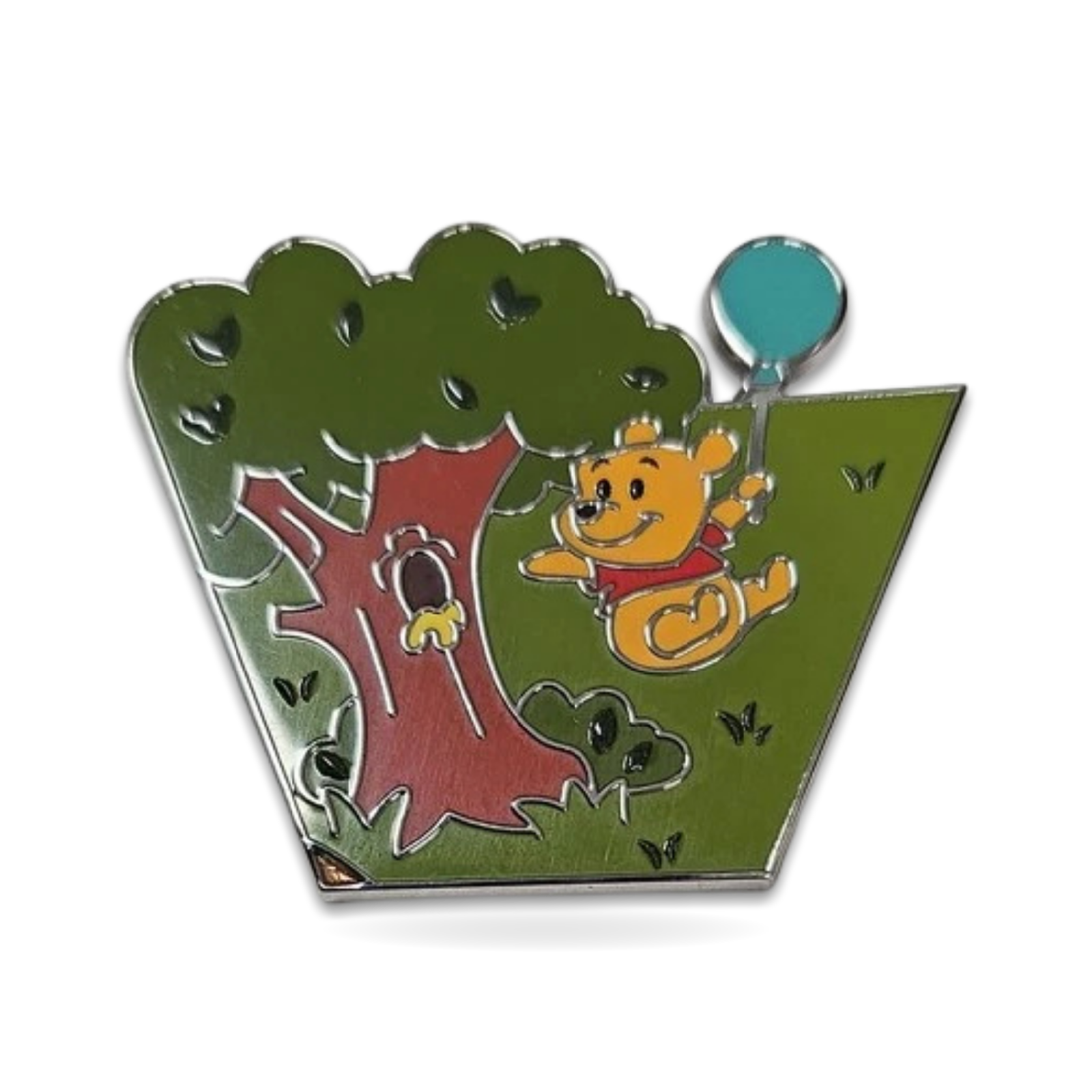 Adventures of Winnie Attraction Map Puzzle Trading Pin