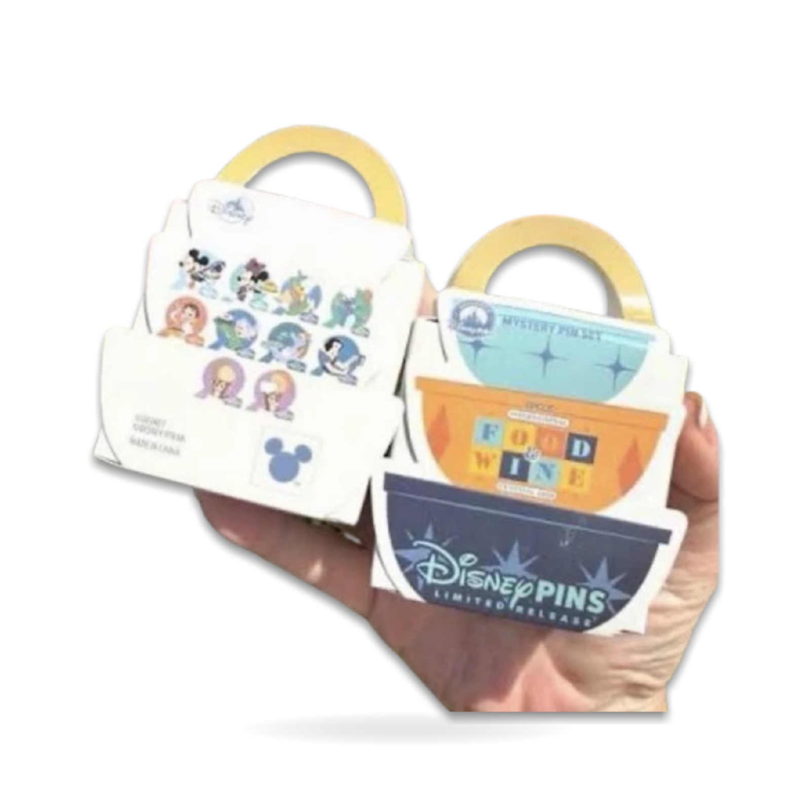 EPCOT Food Wine Festival Mystery Boxes Trading Pin