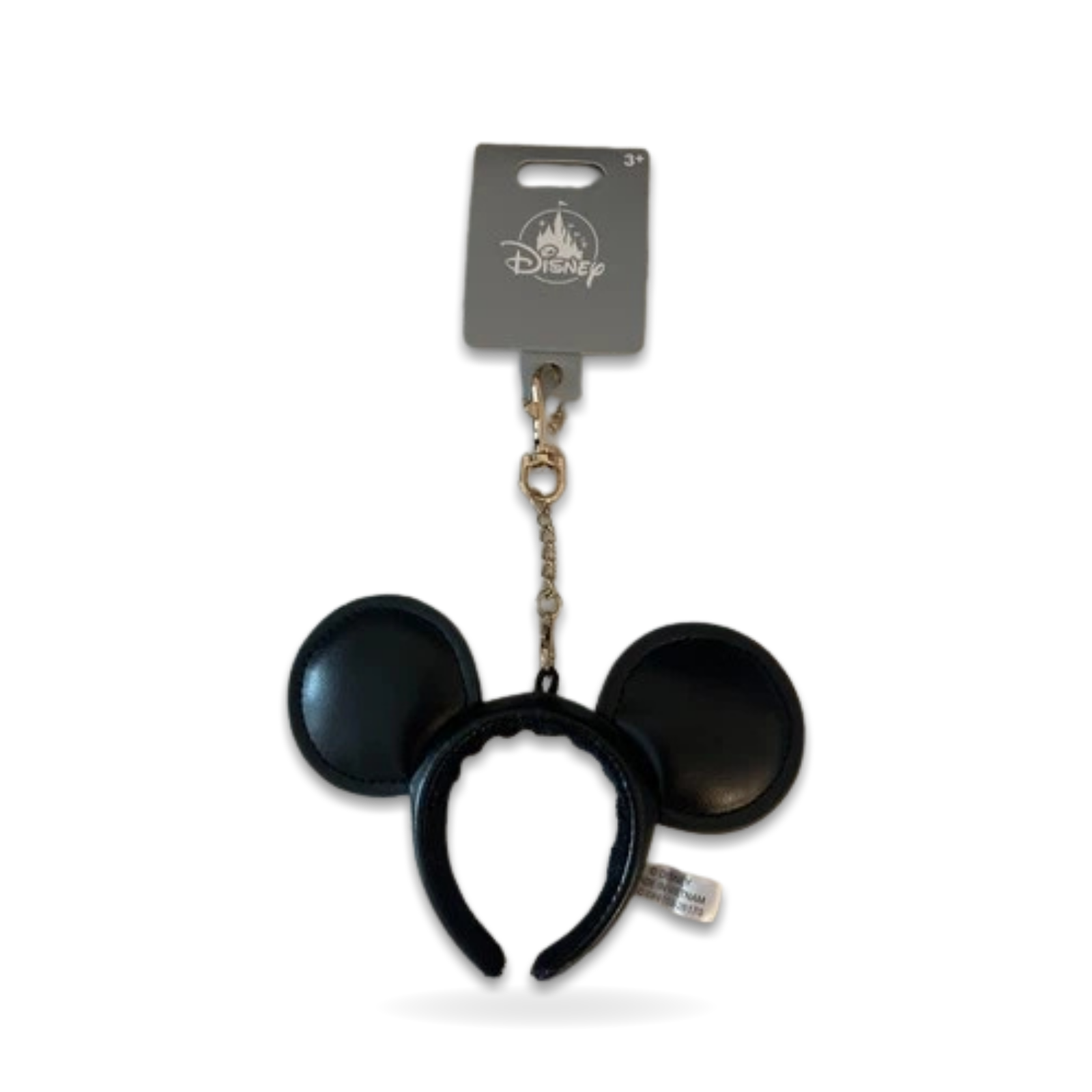 Mickey Mouse Black Clip Charm Keychain Ear Headwear