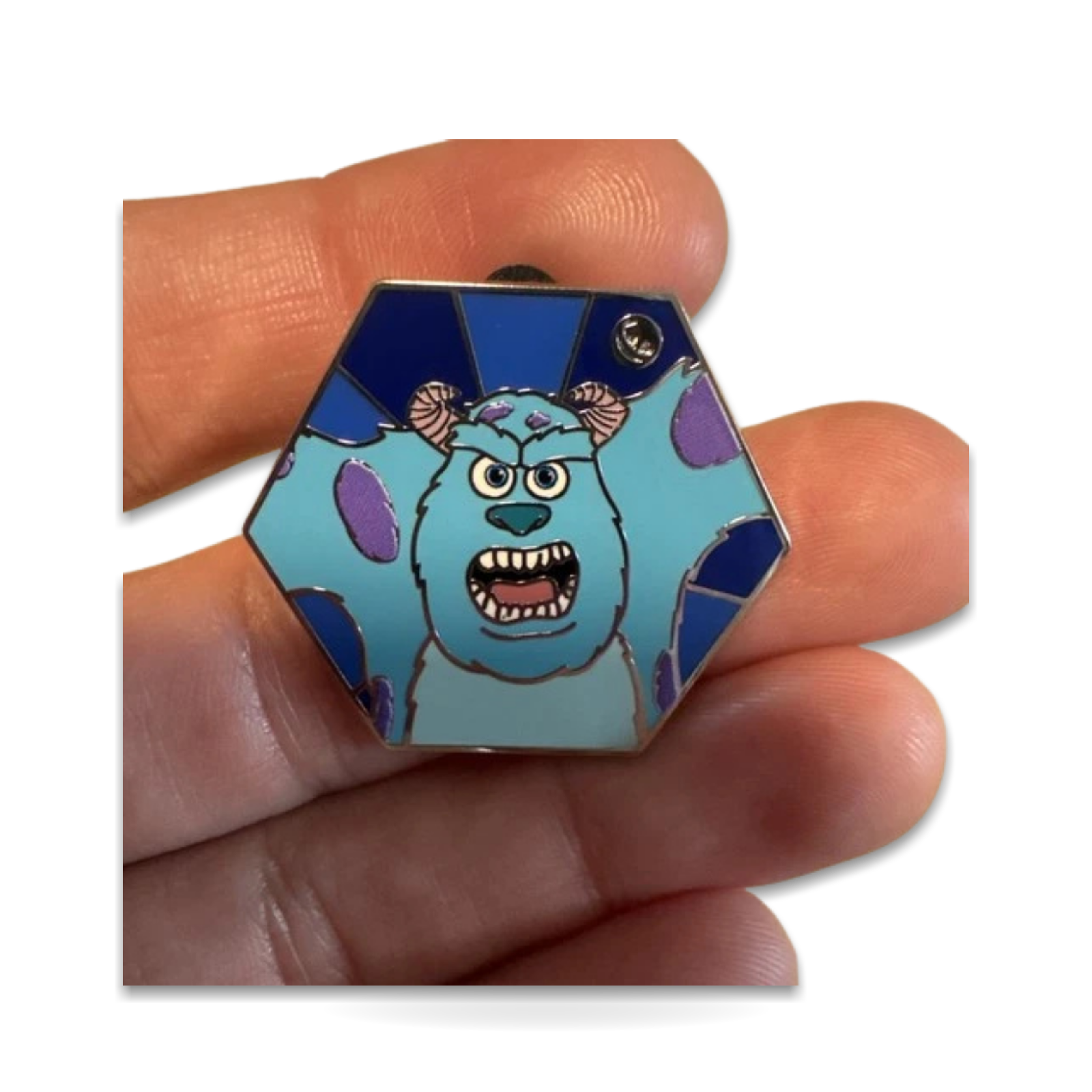 Hidden Mickey Wave Monsters Inc Anniversary Trading Pin
