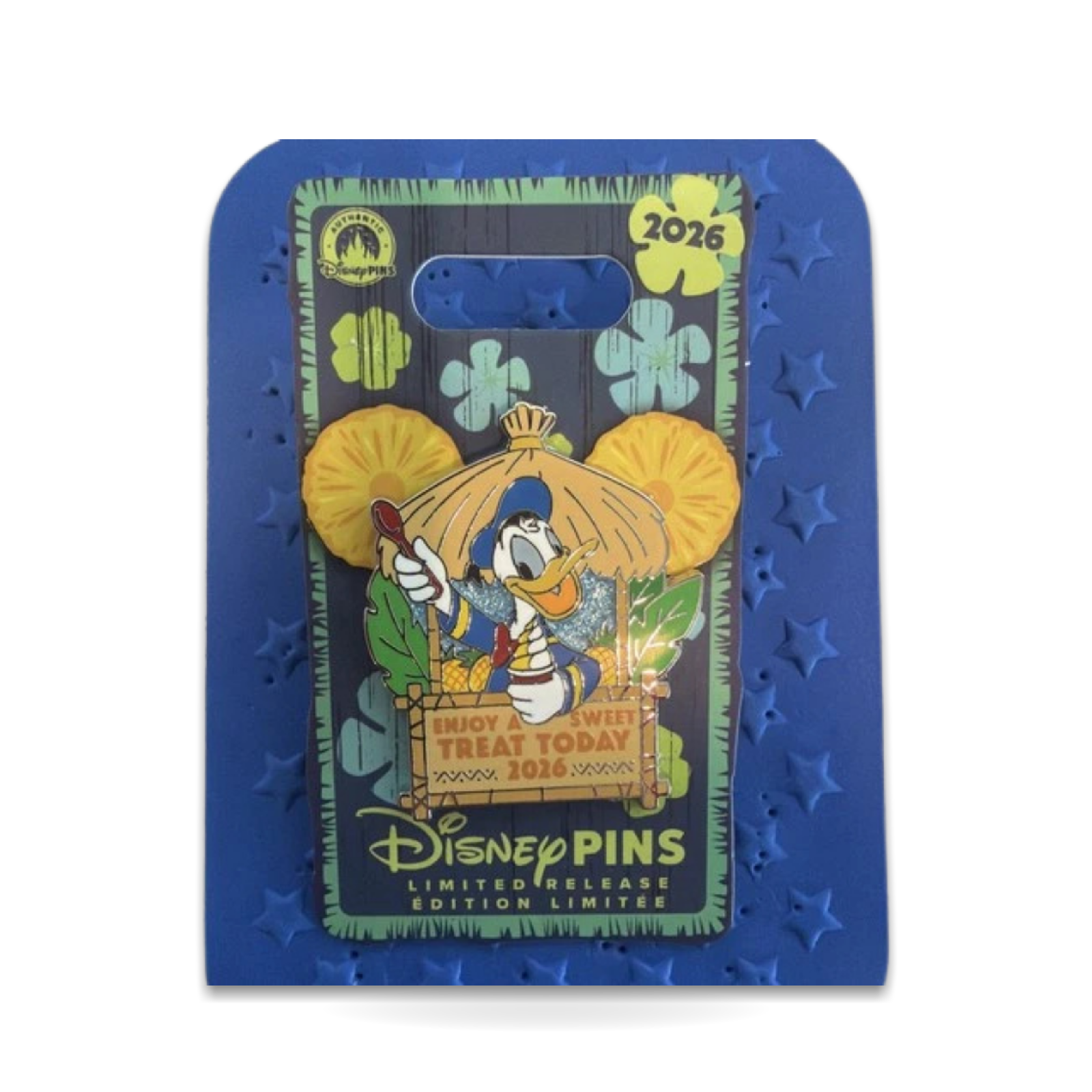 Donald Duck Enjoy Day Treats Ltd Trading Pin