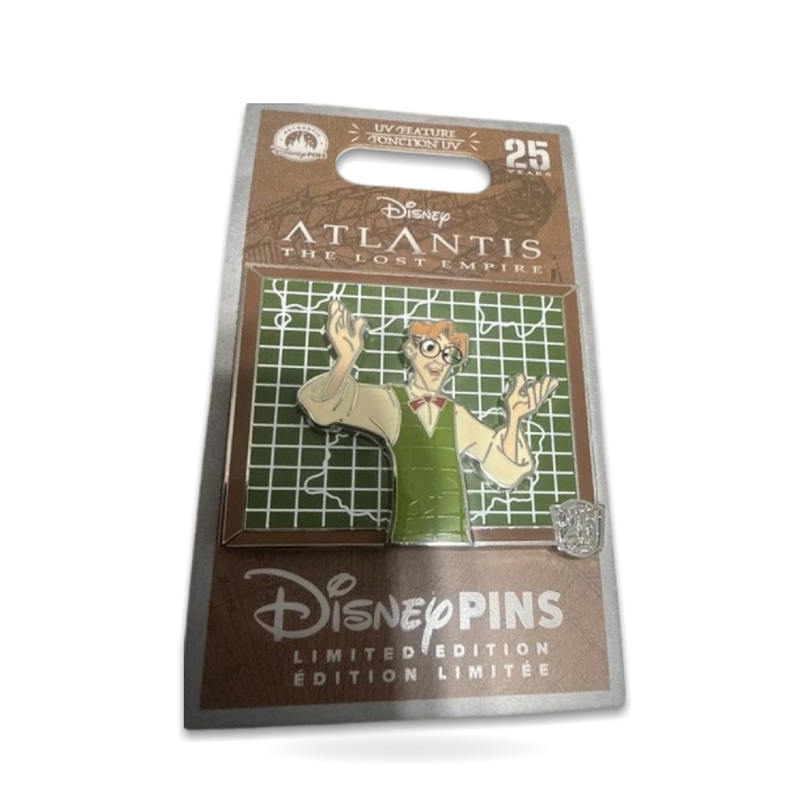 Atlantis the Lost Anniversary Milo 4000 Trading Pin