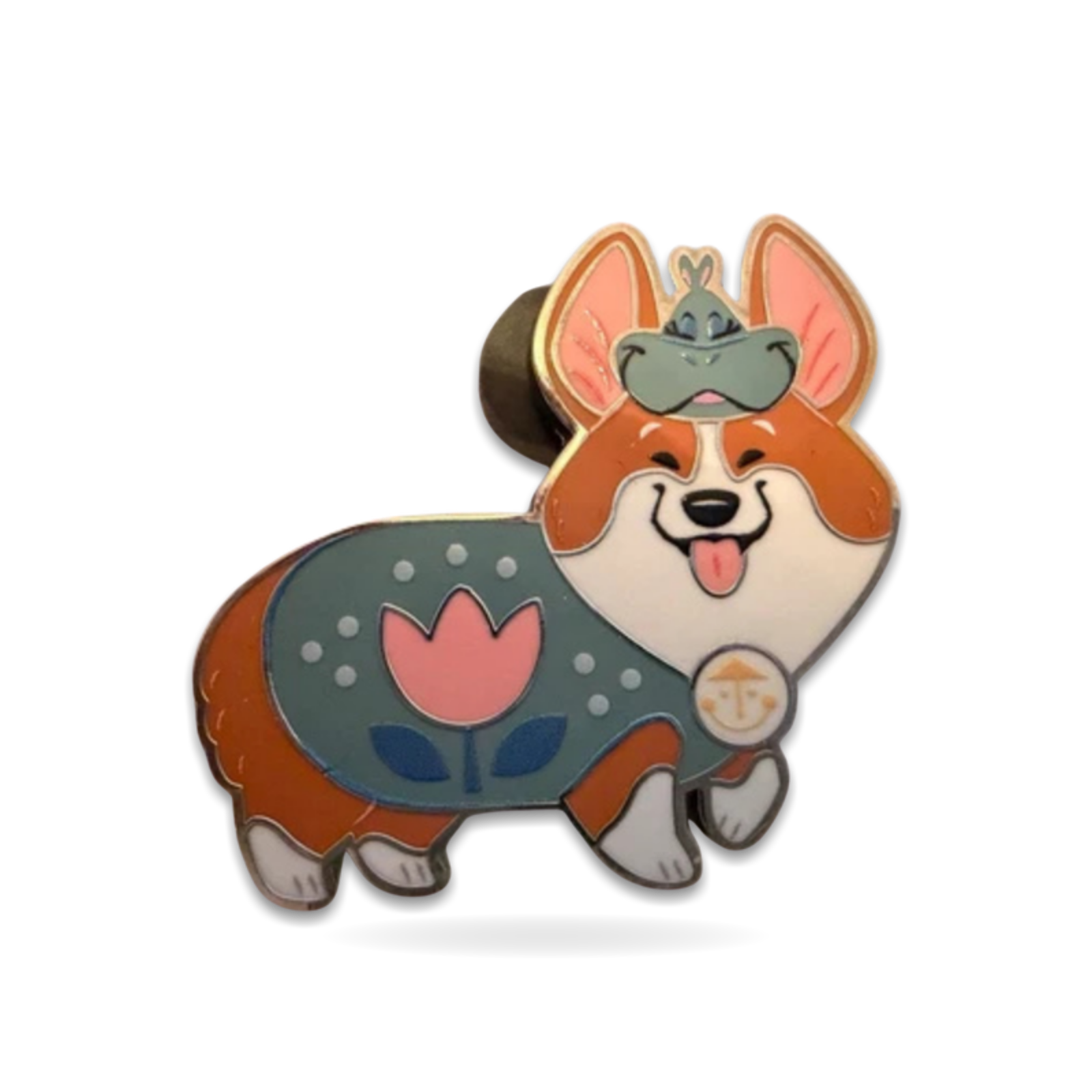 Dog Cat Halloween Costume Corgi Only Trading Pin
