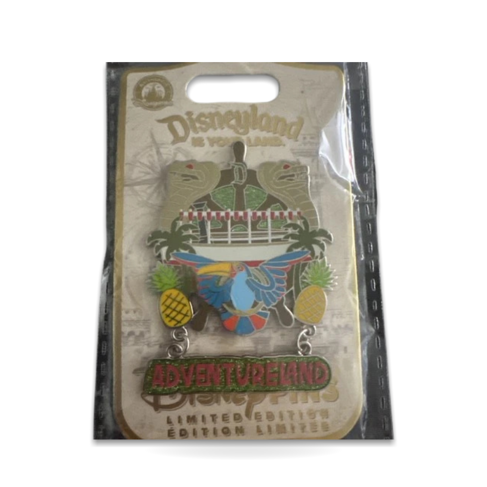 Adventureland Is Your Land 3000 3/6 Trading Pin
