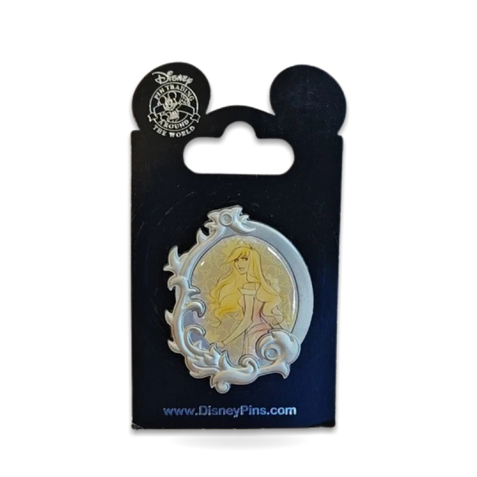 Princess Aurora Trading Ornate Frame Sketch Trading Pin