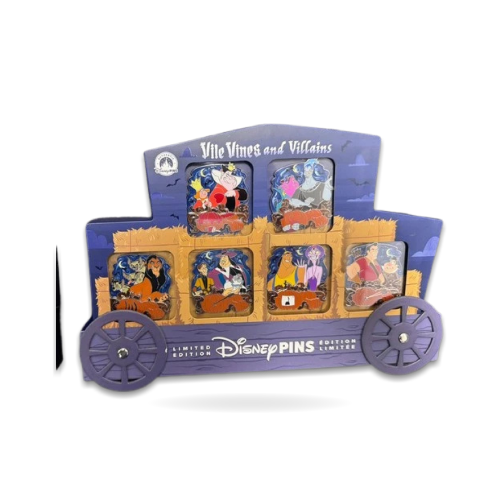 Vile Vines And Villains Halloween Box Set With Chasers Limited Edition 2000 Trading Pin