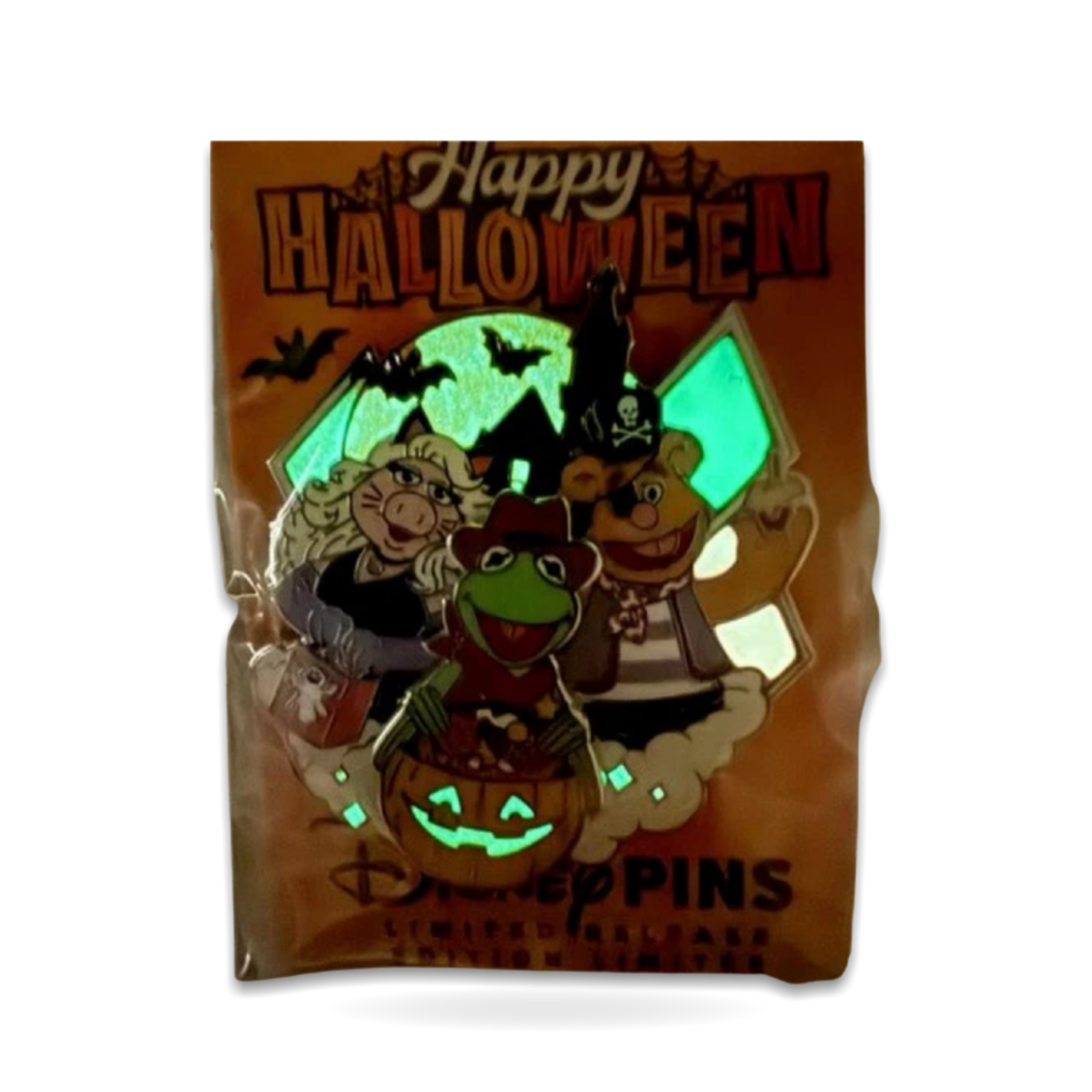 The Muppets Happy Halloween Glow-in-the-Dark Limited Trading Pin