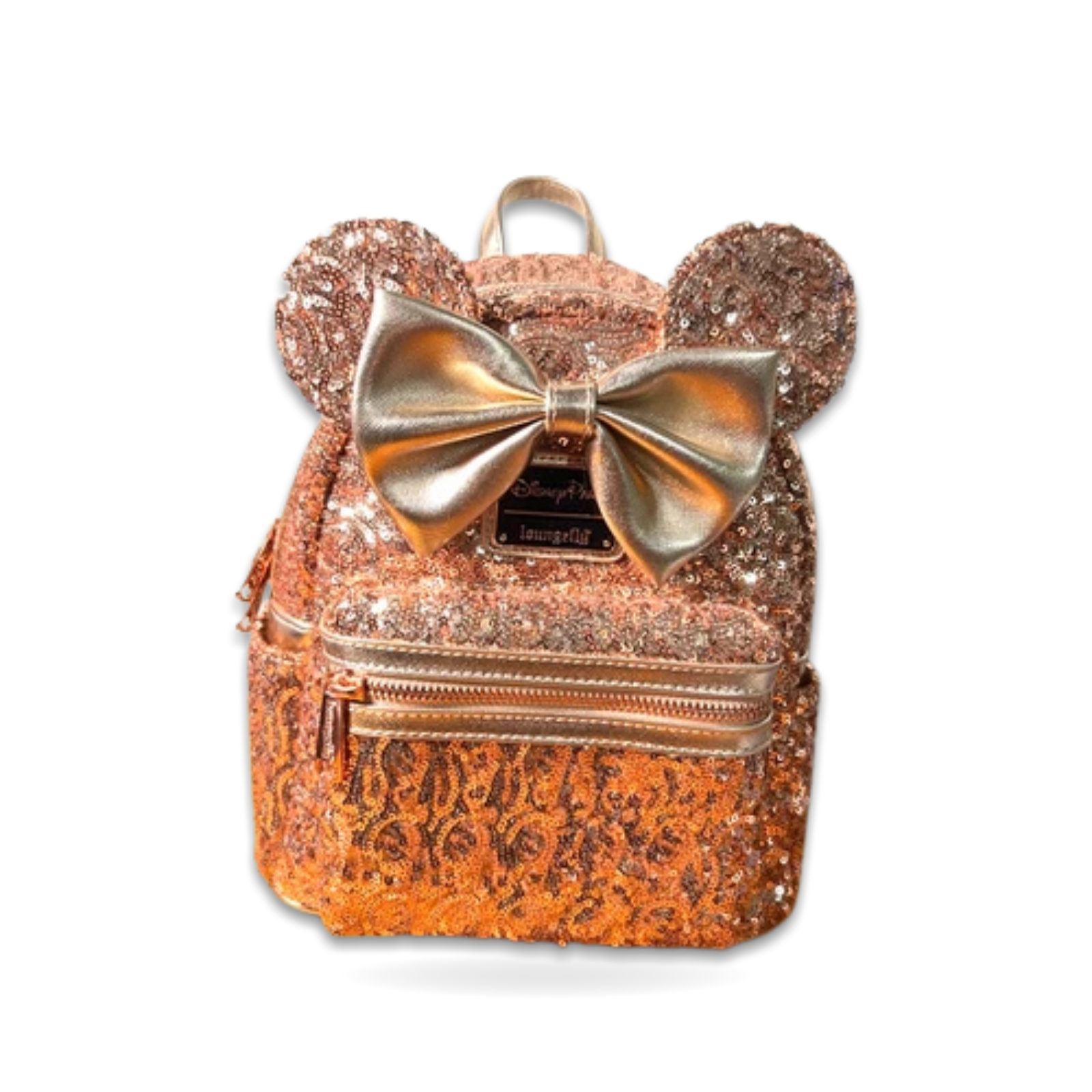Loungefly Mini Gold Color Mini Backpack