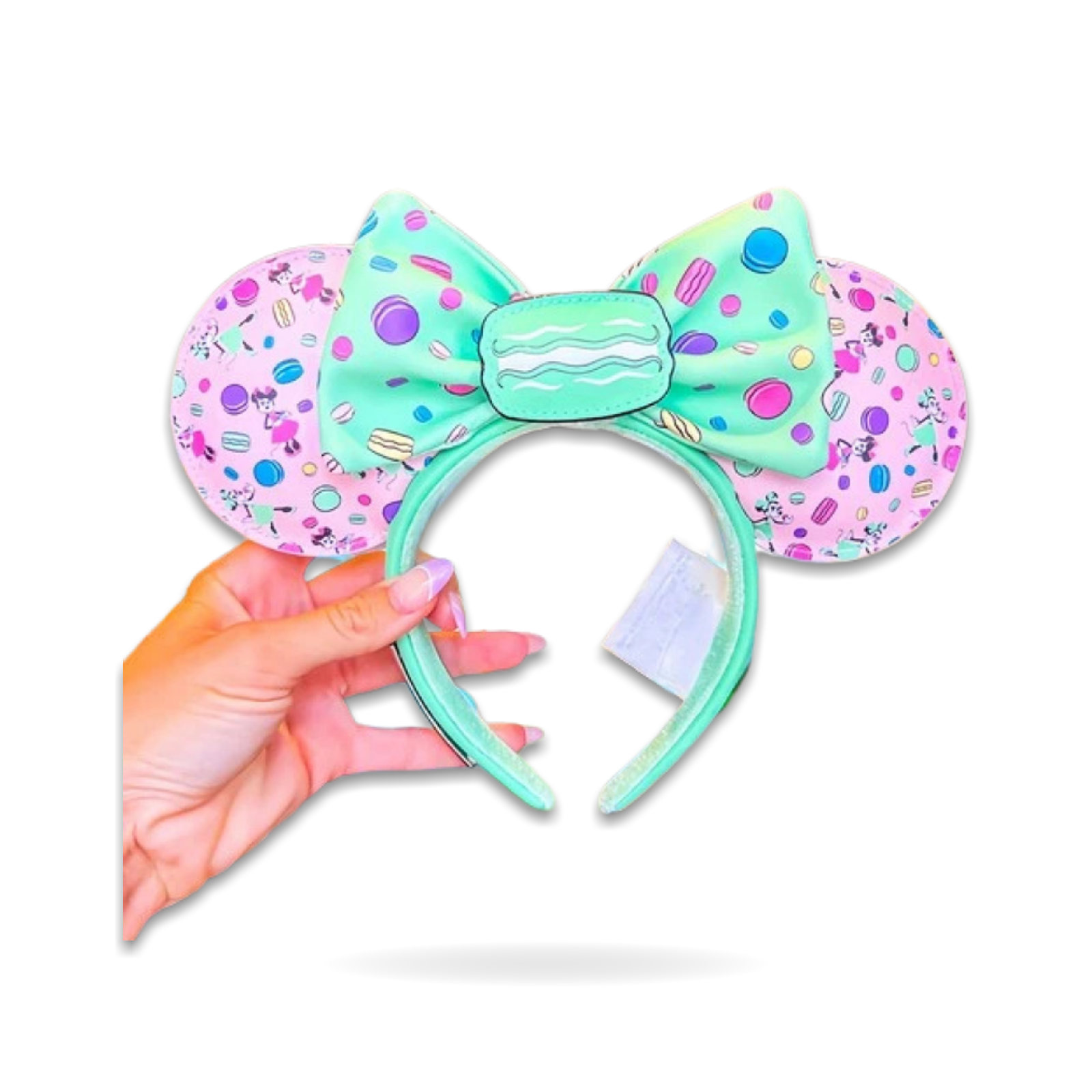 Paris City Pastel Macaroon Loungefly Ear Minnie Mouse Ear Headwear