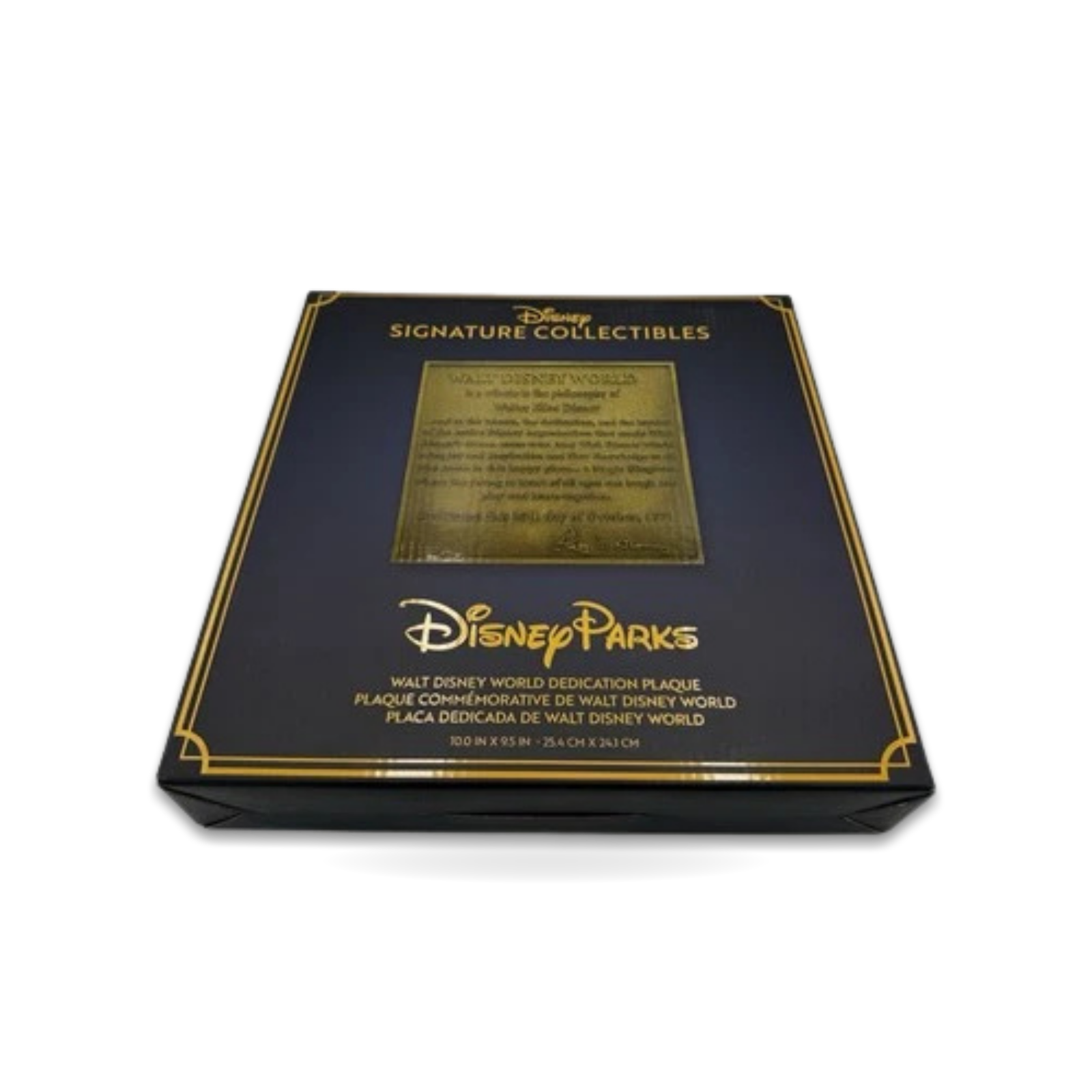 Dedication Plaque Replica 10 9.5
