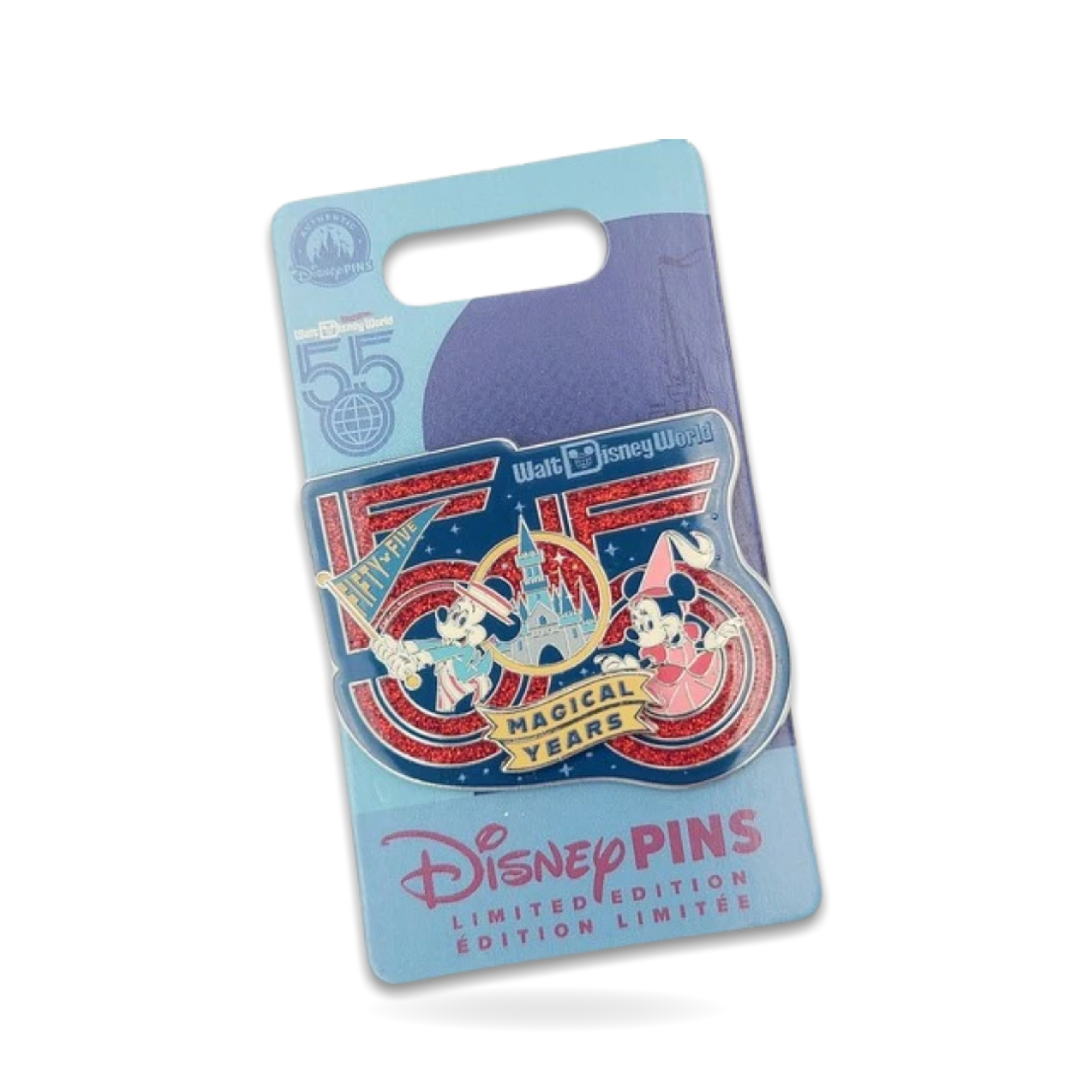 Mickey and Minnie 55th Anniversary Pin