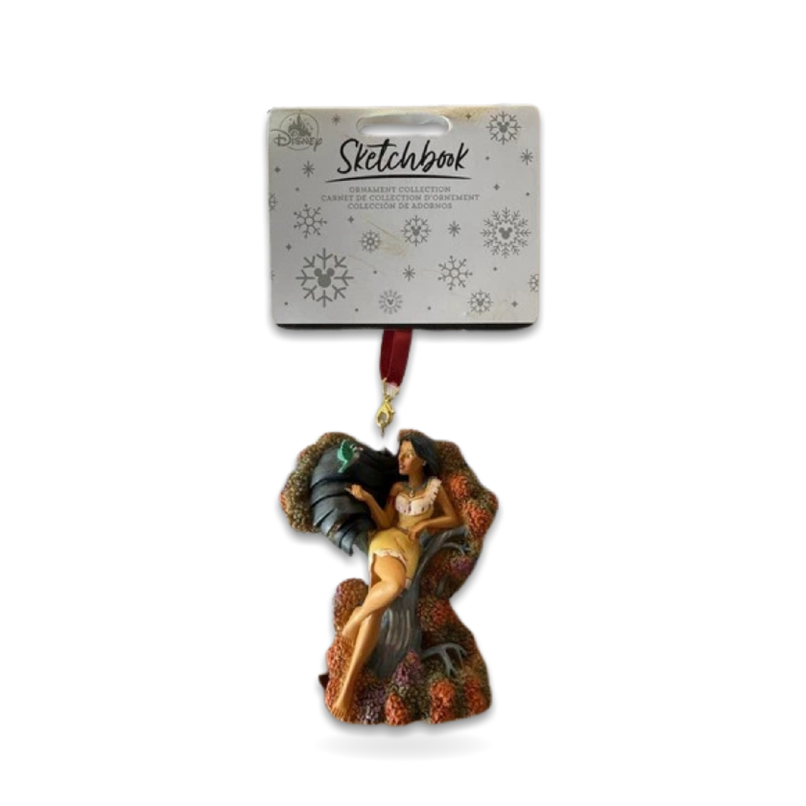 Sketchbook Pocahontas Holiday Decor Seasonal Ornament