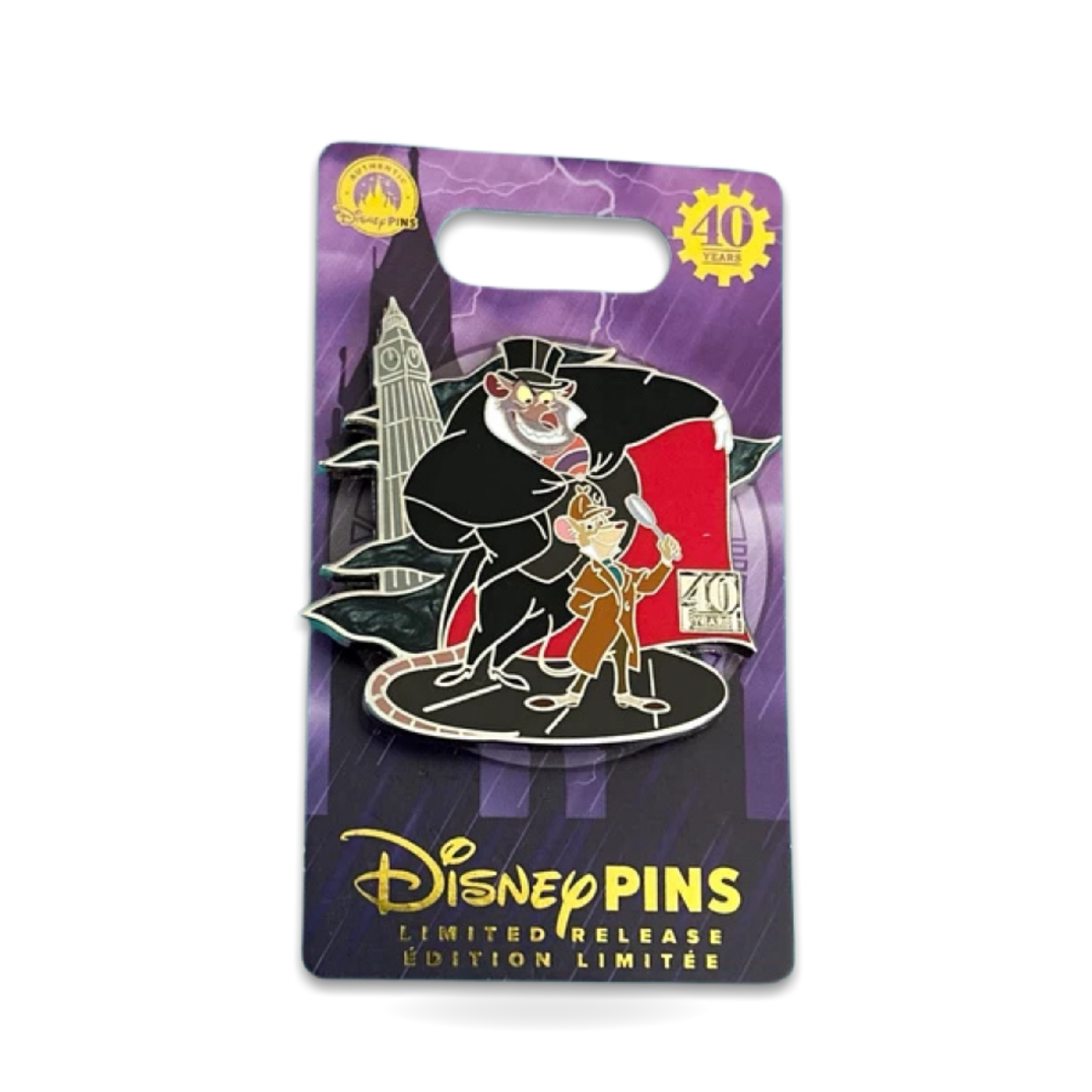 the Great Mouse Anniversary Limited Release Trading Pin