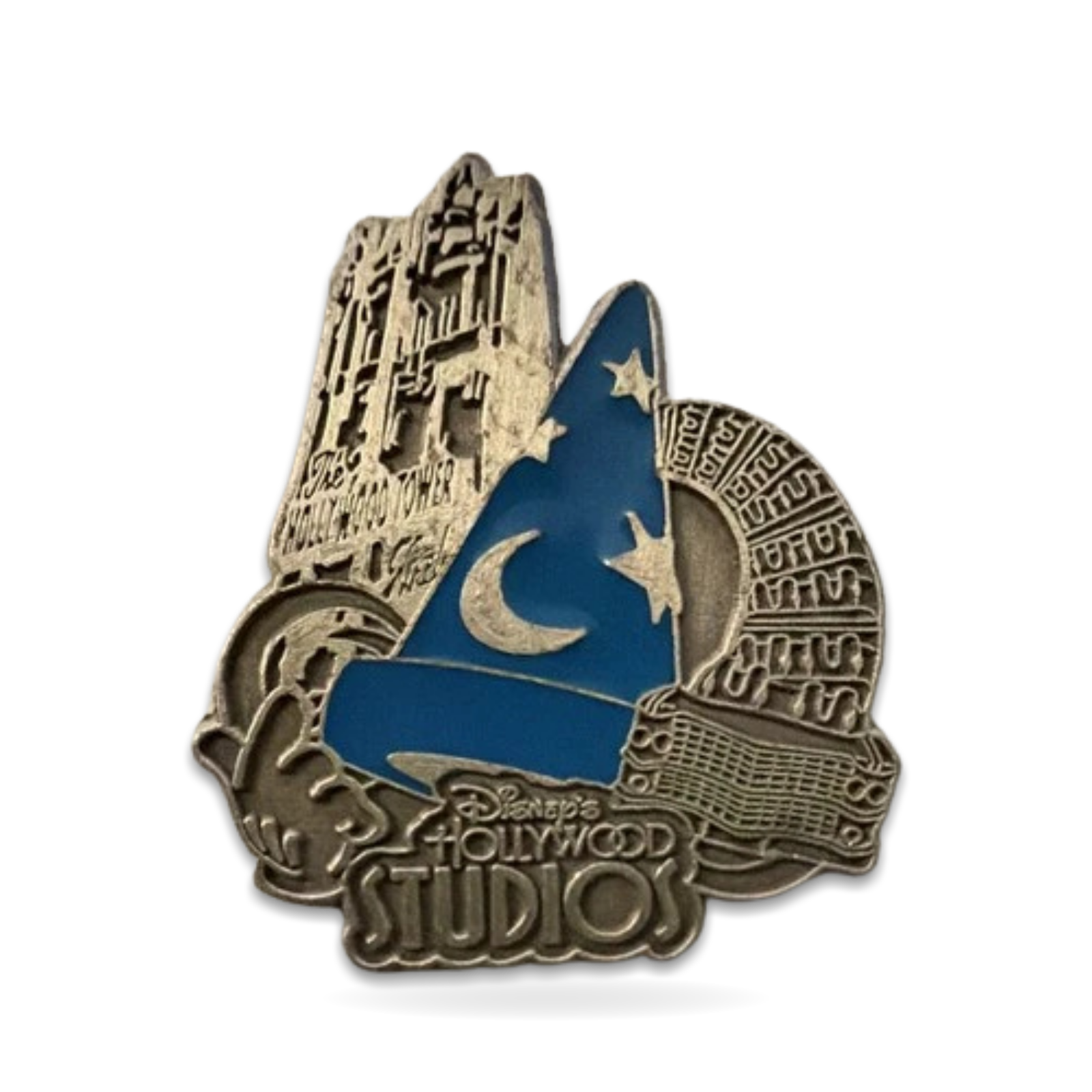60682 Theme Icons Hollywood Studios Sorcerer Hat Fantasia Trading Pin