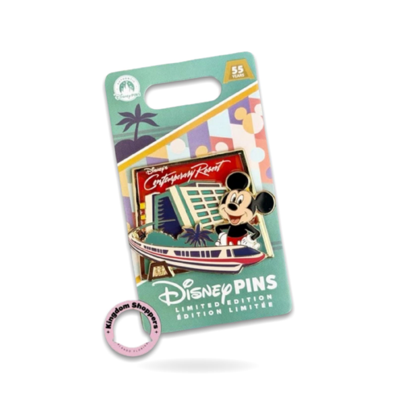 Contemporary 55th Anniversary Limited Edition 2000 Trading Pin