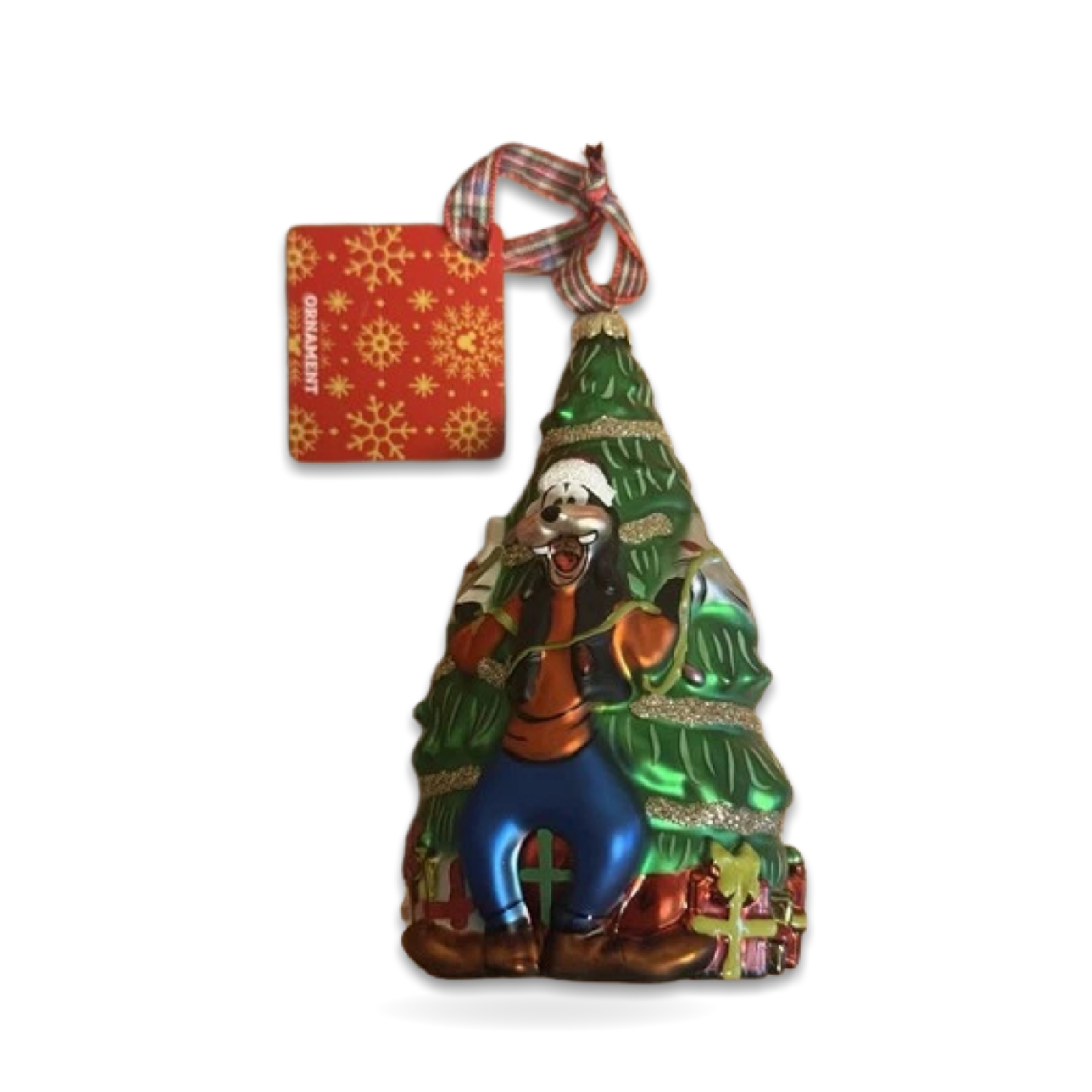 Goofy Donald Duck Christmas Tree Seasonal Ornament