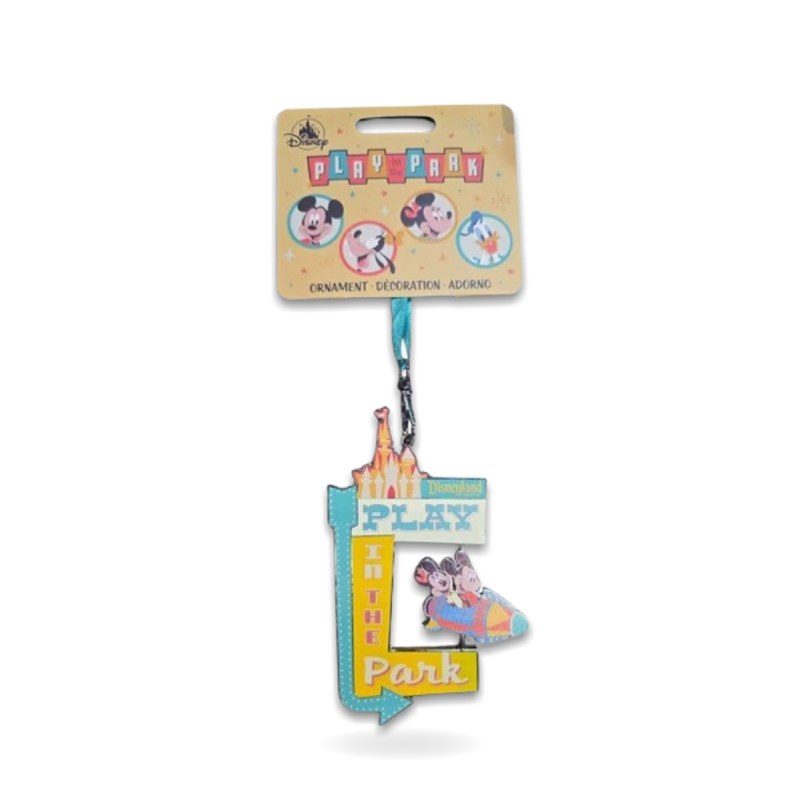 Play in the Mickey Mouse Minnie Seasonal Ornament