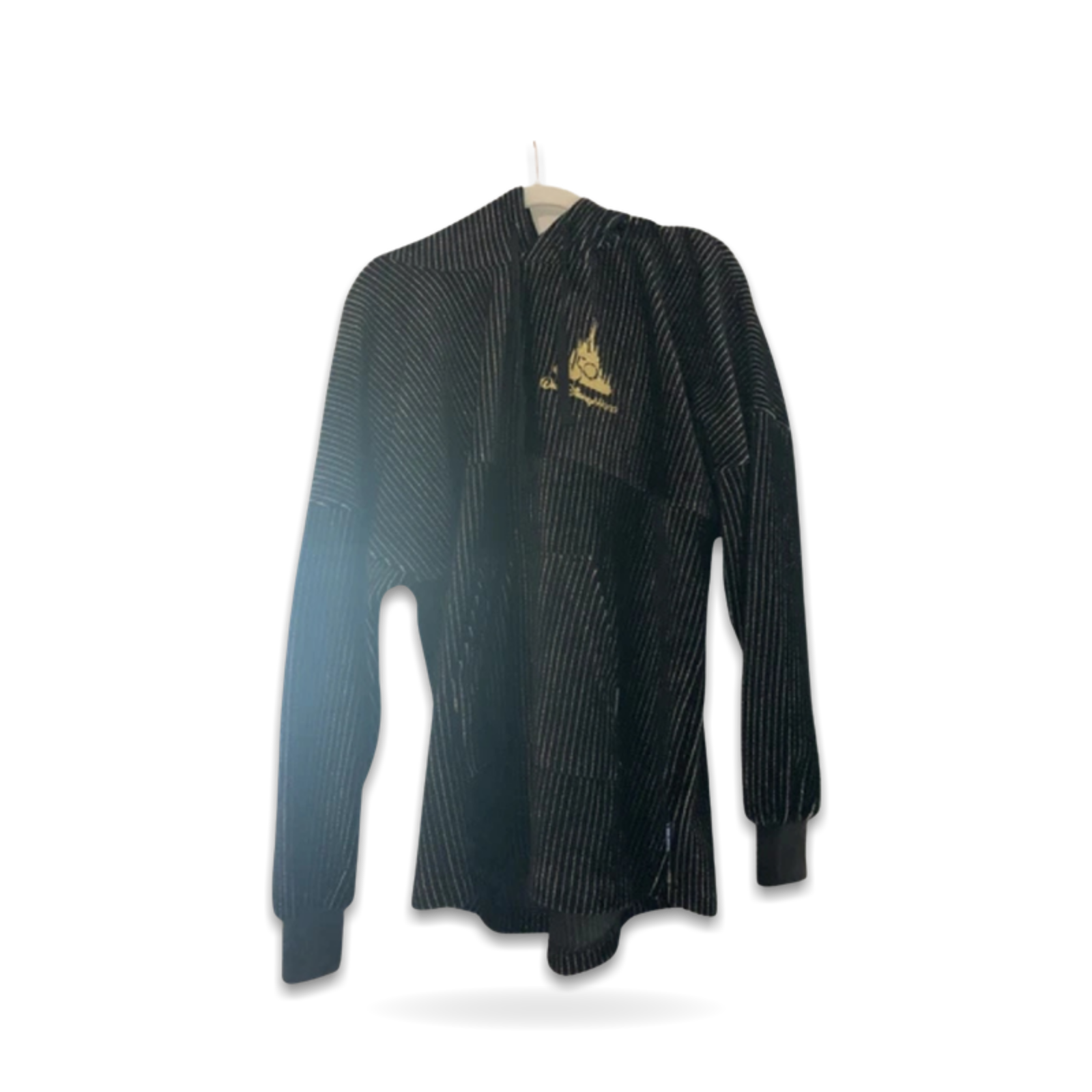 50th Anniversary Black Gold Pullover Hoodie Spirit Jersey
