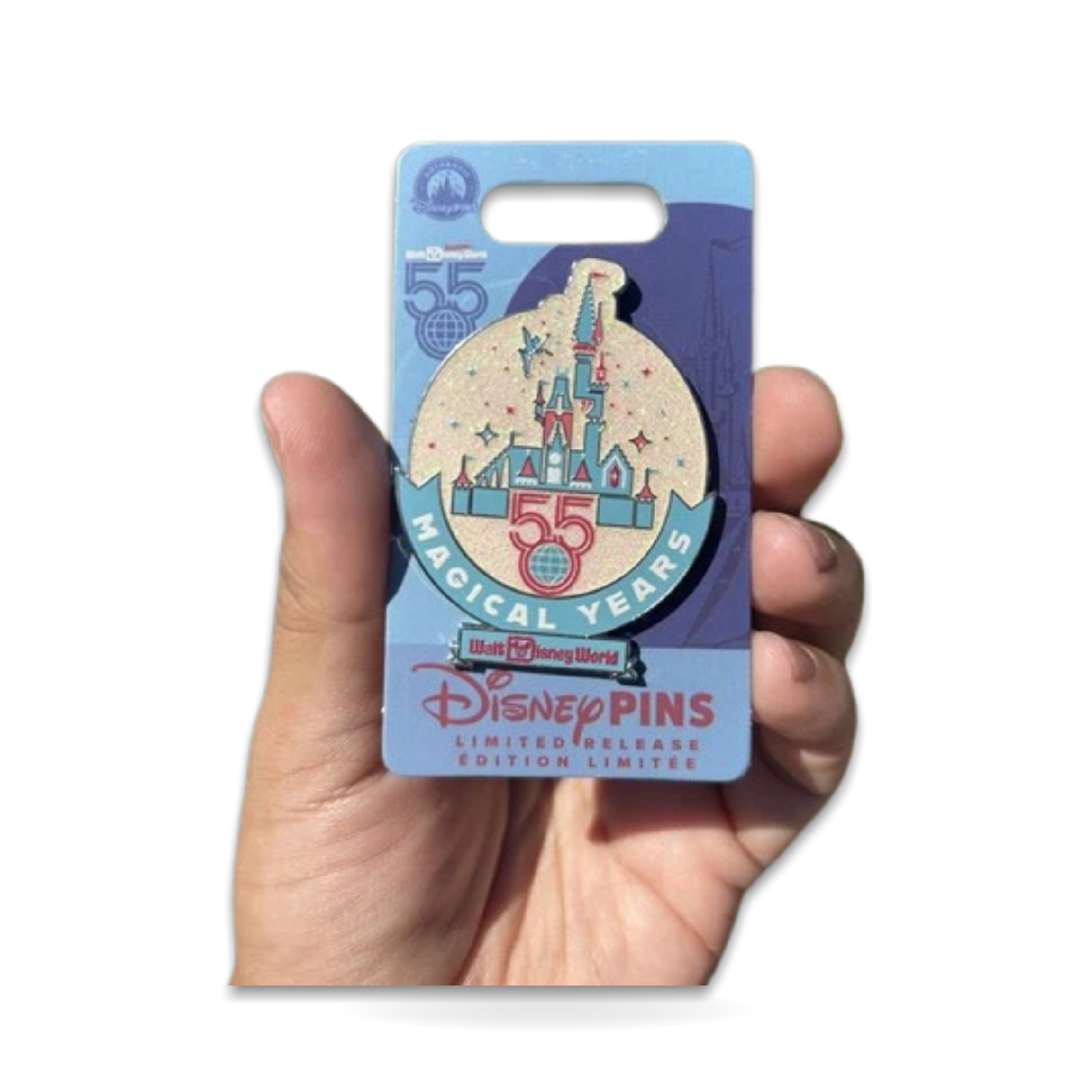 55th Anniversary Castle Magical Years Limited Release Trading Pin