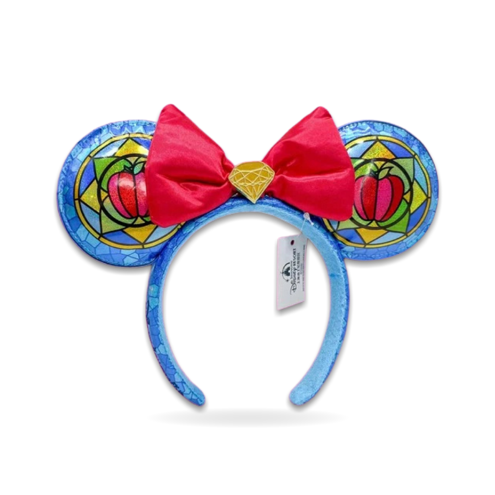 Mickey Minnie Loungefly Princess Stained Glass Ear Headwear