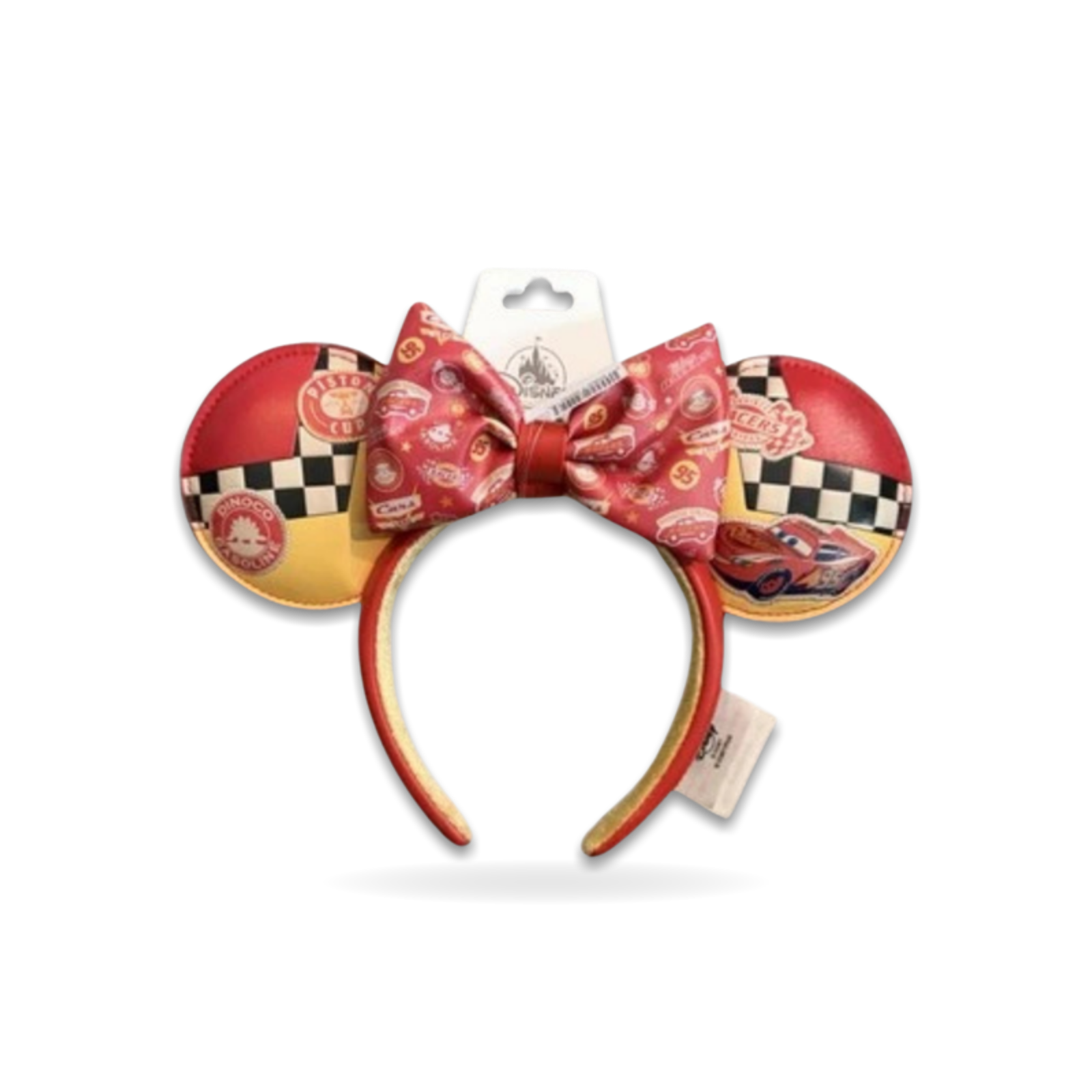 California Adventure Cars Lightning McQueen Minnie Mouse Ear Headwear