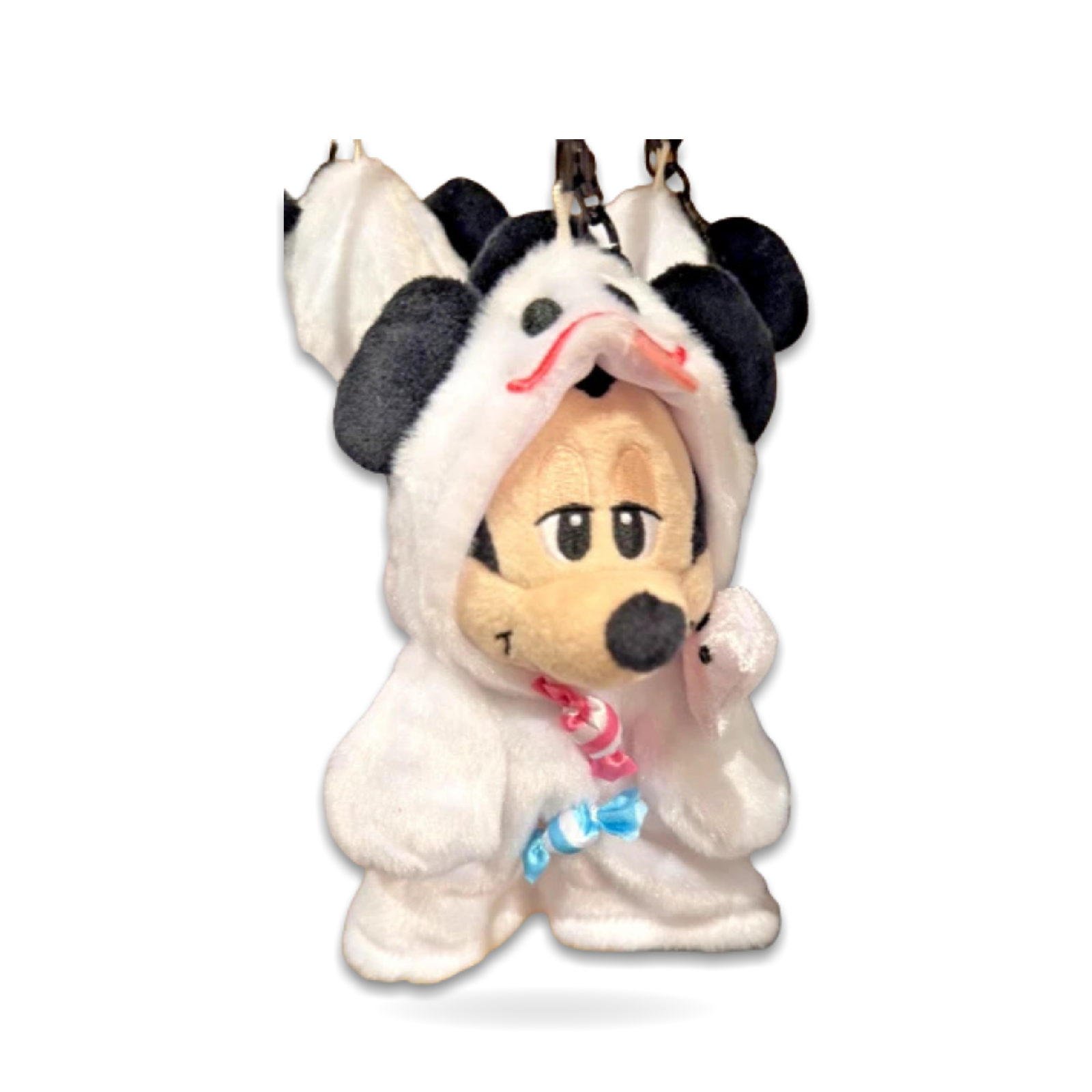 Mickey Mouse Ghost Keychain Charm Halloween Bag