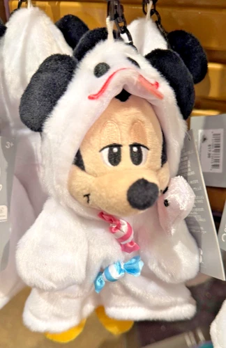 Mickey Mouse Ghost Keychain Charm Halloween Bag