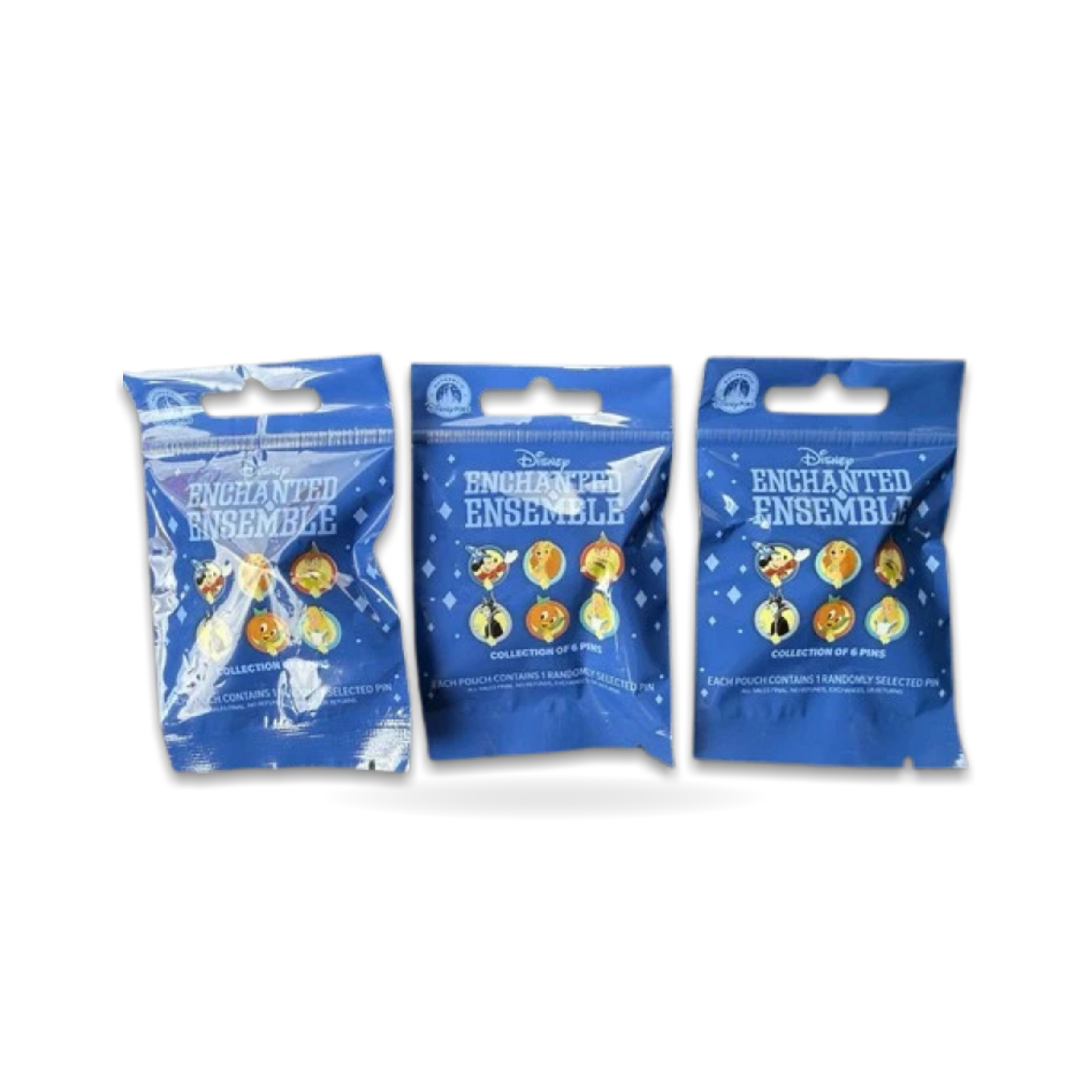 Trading Pins Enchanted Mystery Set of Bag