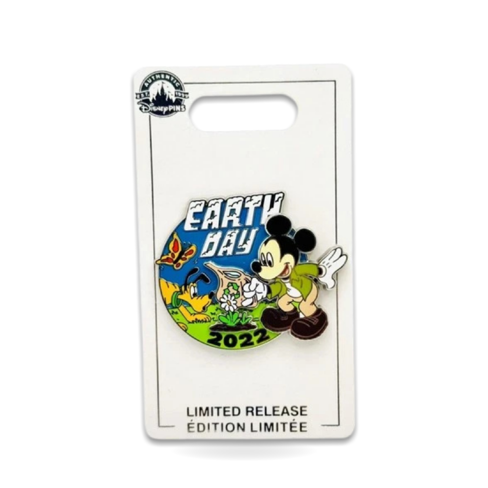 Mickey and Pluto Earth Day Pin