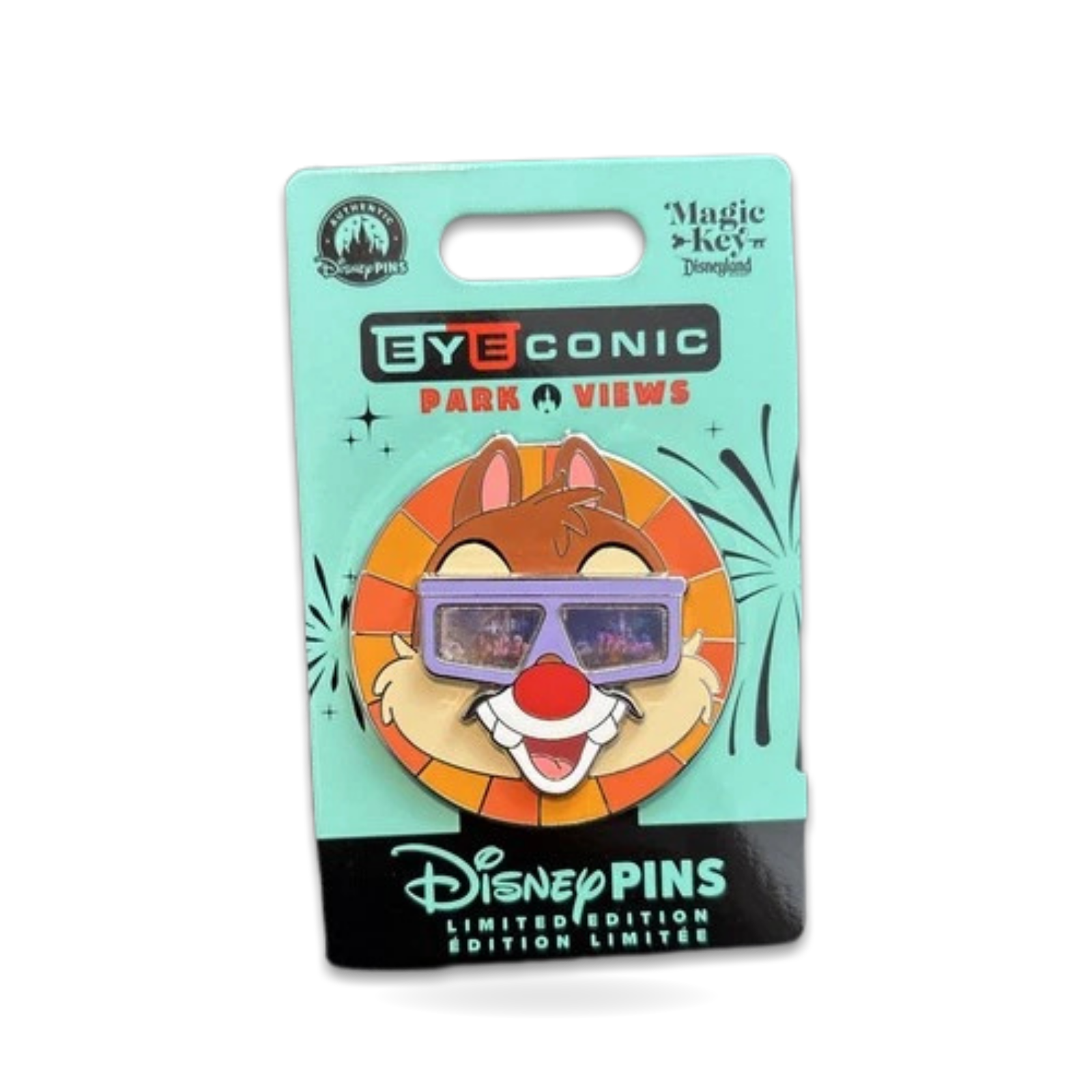 Dale Eyeconic Views Limited Edition 3000 Magic Key Exclusive Trading Pin