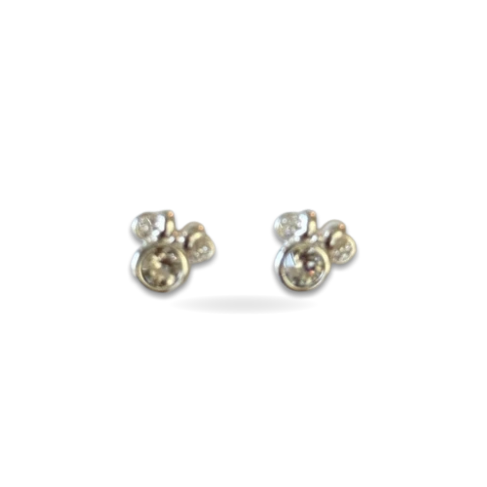 Mouse Icon Earrings Clear Crystal Jewelry 2026 Mickey