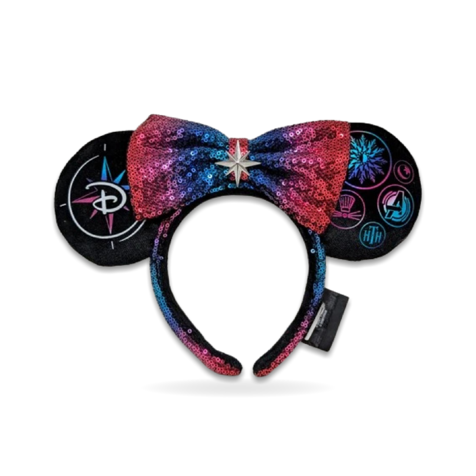 Paris Adventure World Minnie Sequin Bow Ear Headwear